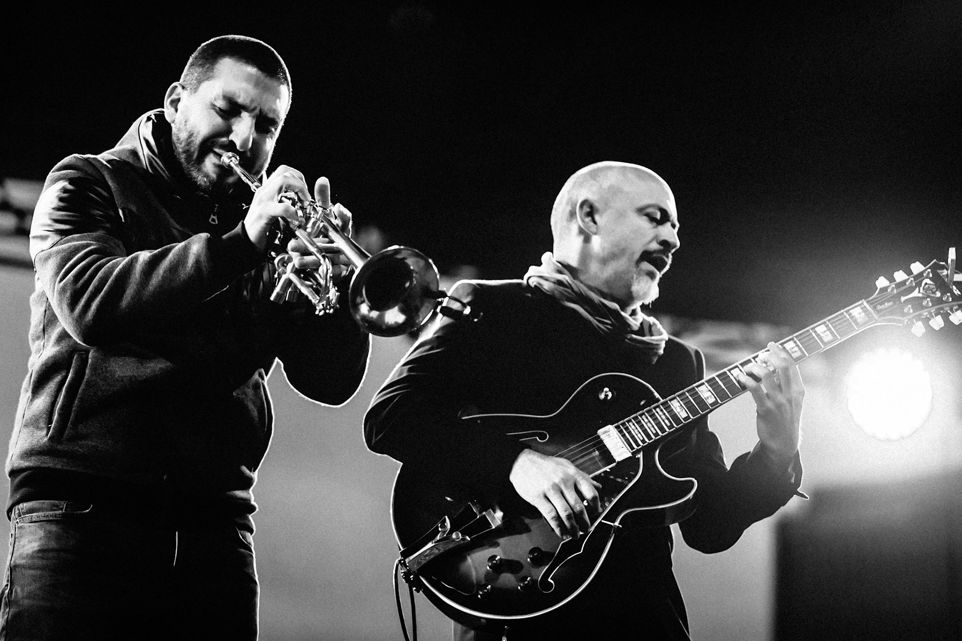Ibrahim Maalouf avec François Delporte, La Défense Jazz Festival, Parvis de la Défense, 26 septembre 2020