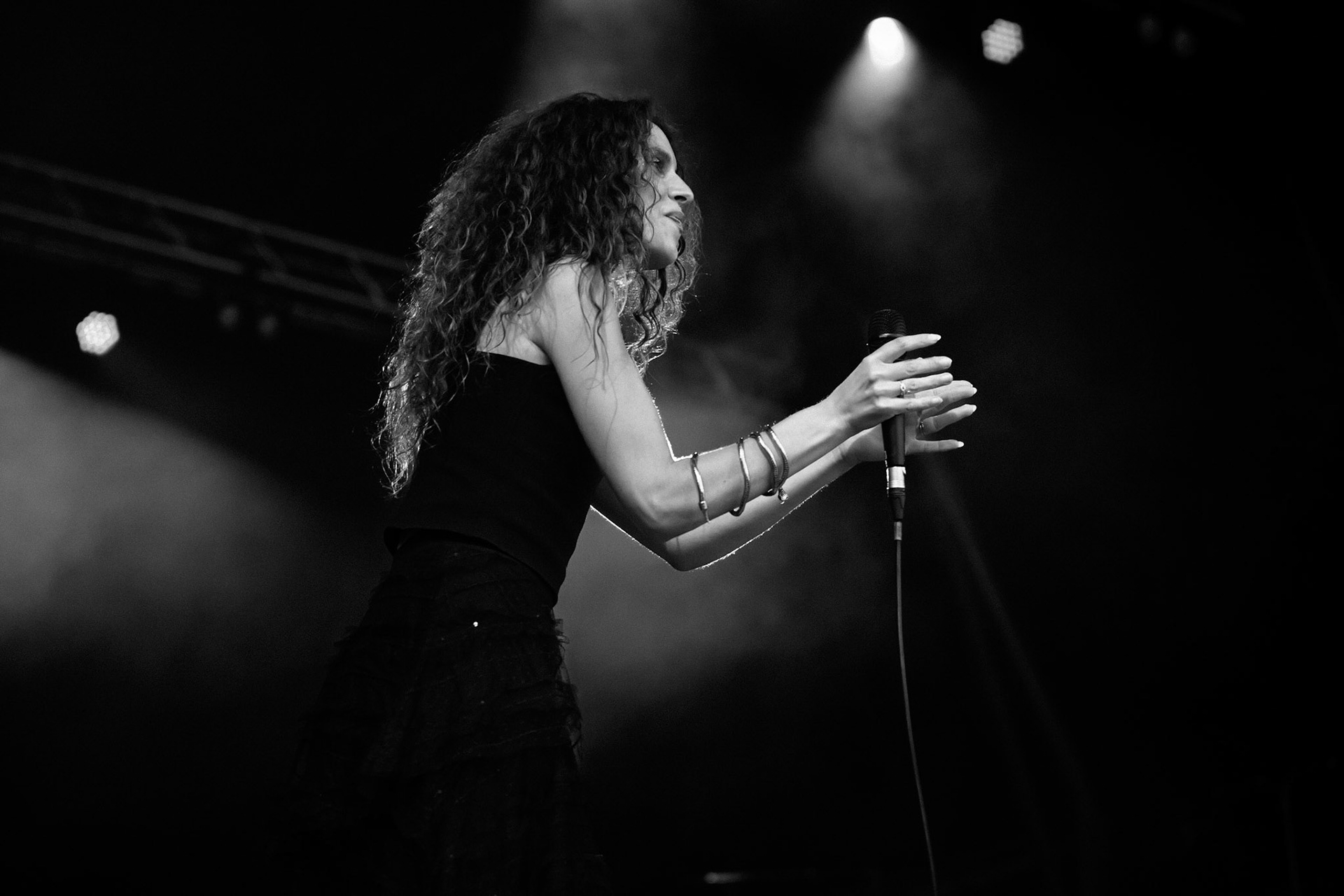 Dafné Kritharas, La Défense Jazz Festival, Parvis de la Défense, 25 juin 2025