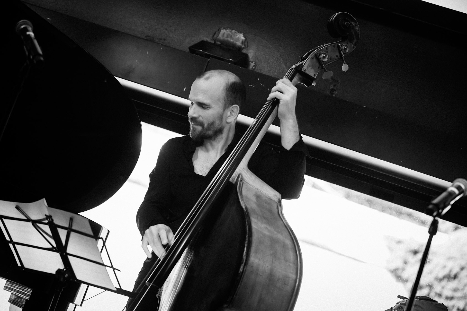 Laurent Courthaliac trio, guests Hugh Coltman &amp; Krysrle Warren, Festival Jazz à Saint-Germain-des-Prés - Paris, Péniche Le Son de la Terre