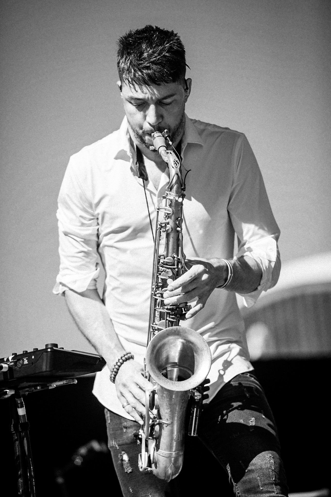 Guillaume Perret, La Défense Jazz Festival, Parvis de la Défense, 22 septembre 2020