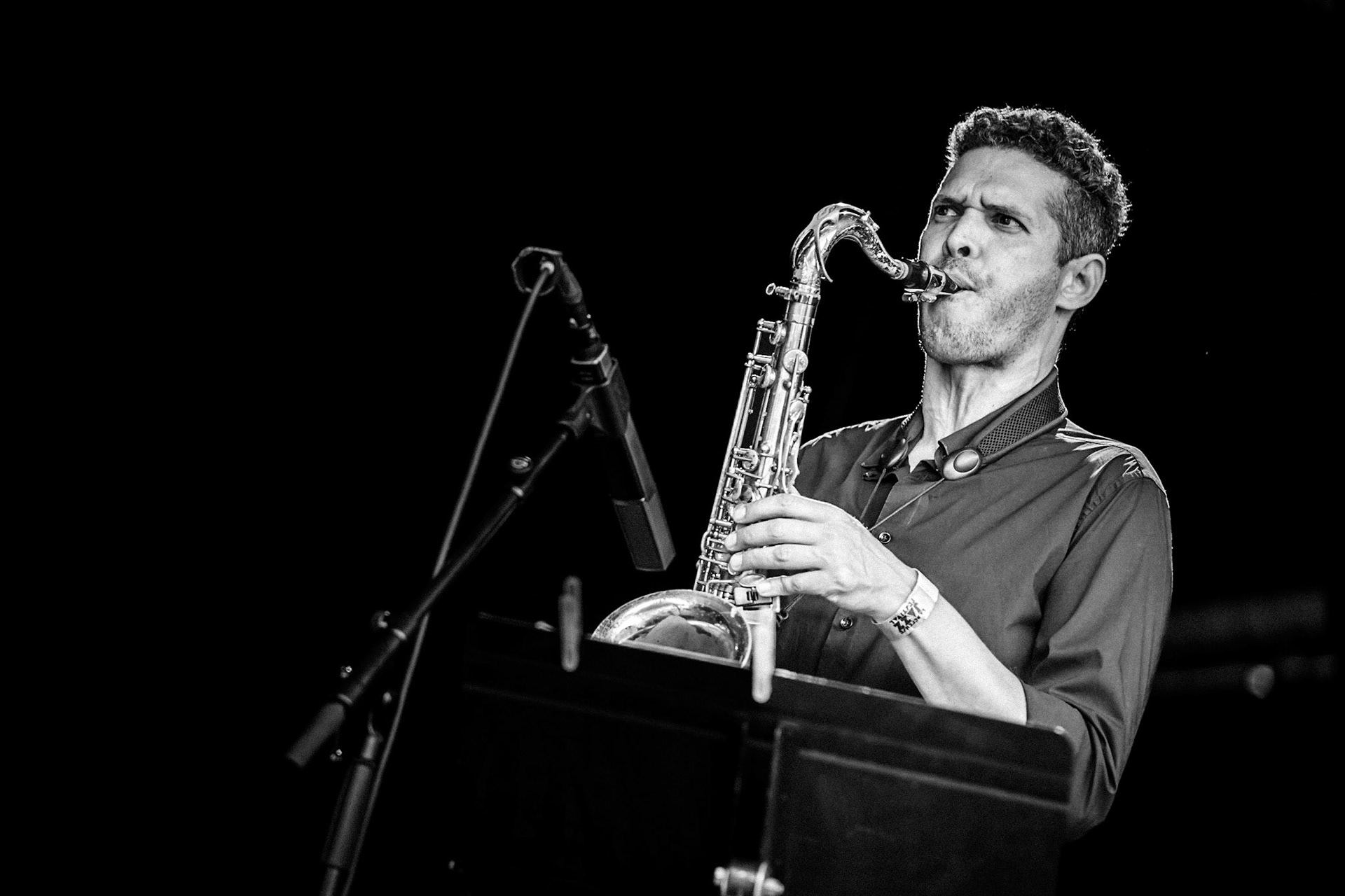 Naïssam Jalal &amp; Rythms of Resisistance, La Défense Jazz Festival, Parvis de la Défense, 23 juin 2022
