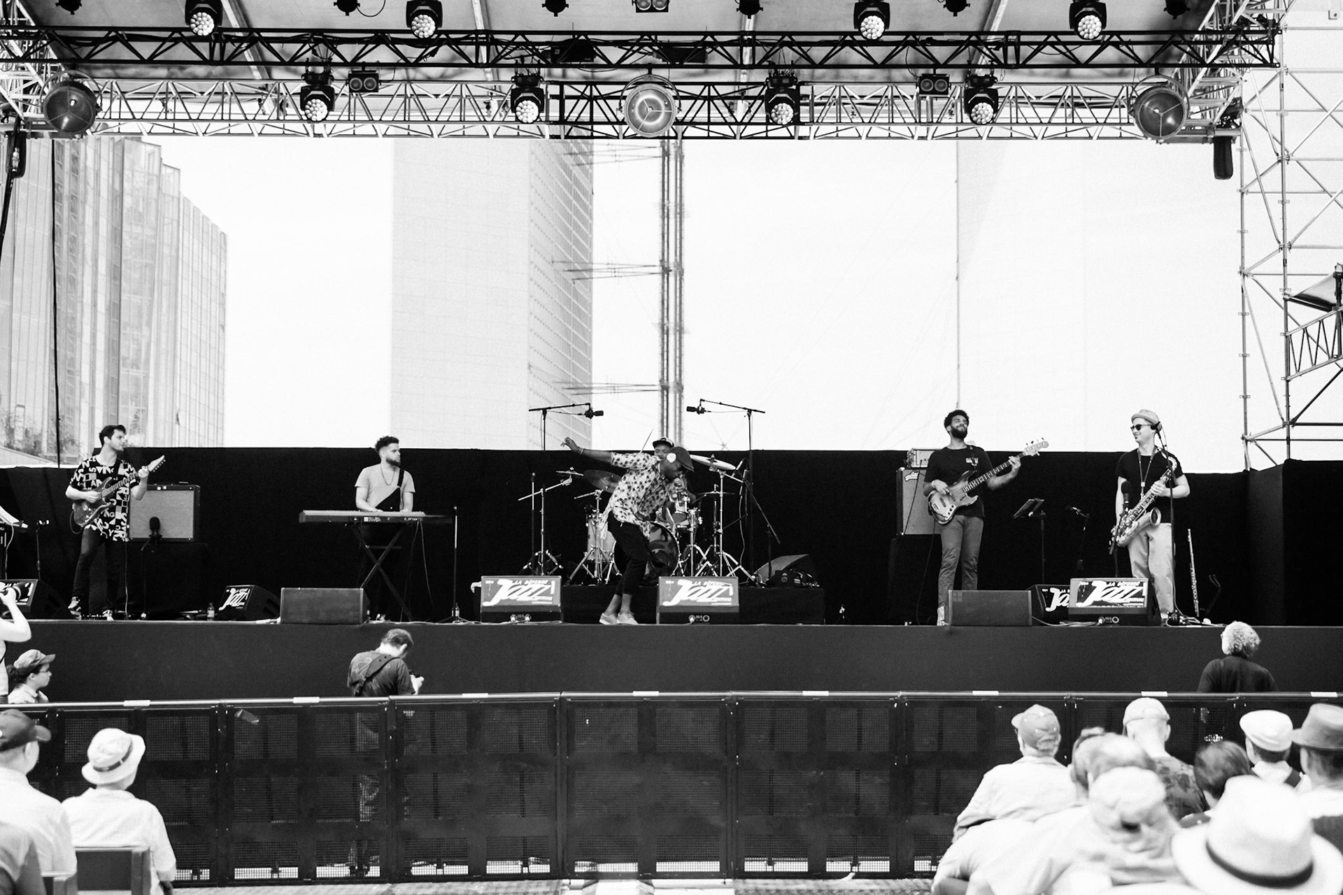 Raashan Ahmad, La Défense Jazz Festival, Parvis de la Défense, 24 mai 2019