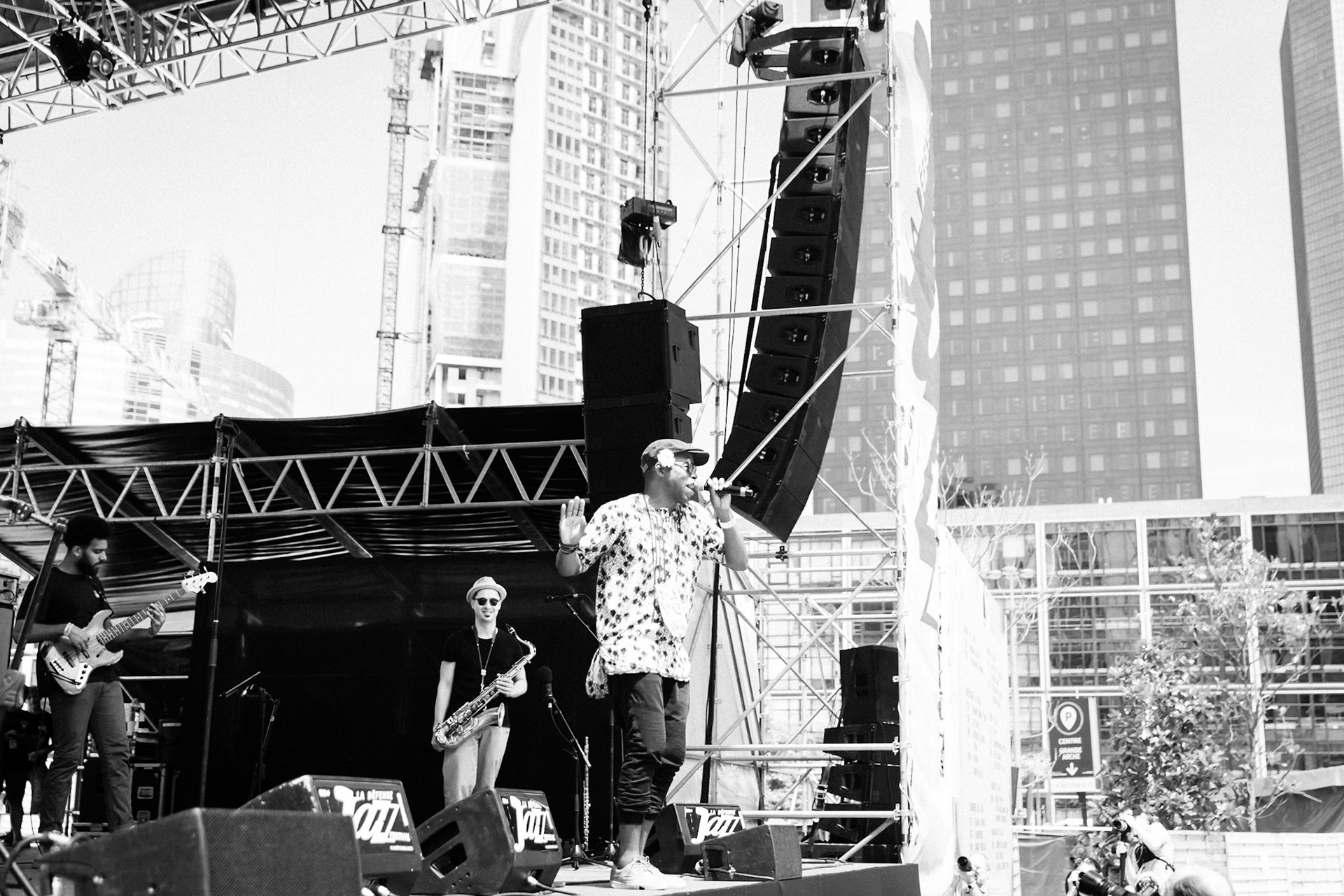 Raashan Ahmad, La Défense Jazz Festival, Parvis de la Défense, 24 mai 2019