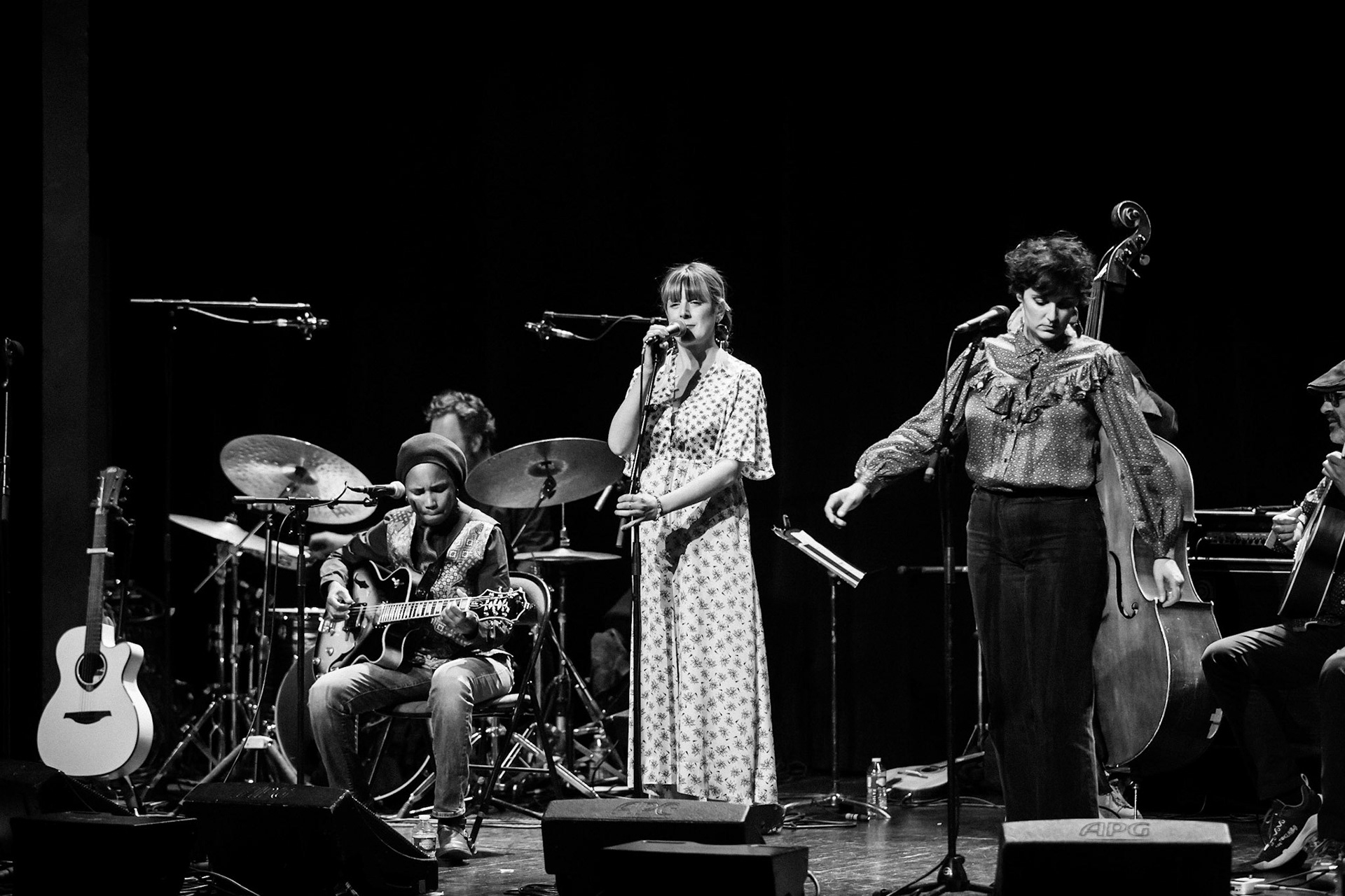Sarah Lenka invite Marion Rampal, Naïssam Jalal &amp; Nalia M. King, Festival Jazz à Saint-Germain-des-Prés - Paris, Théâtre de l'Alliance Française