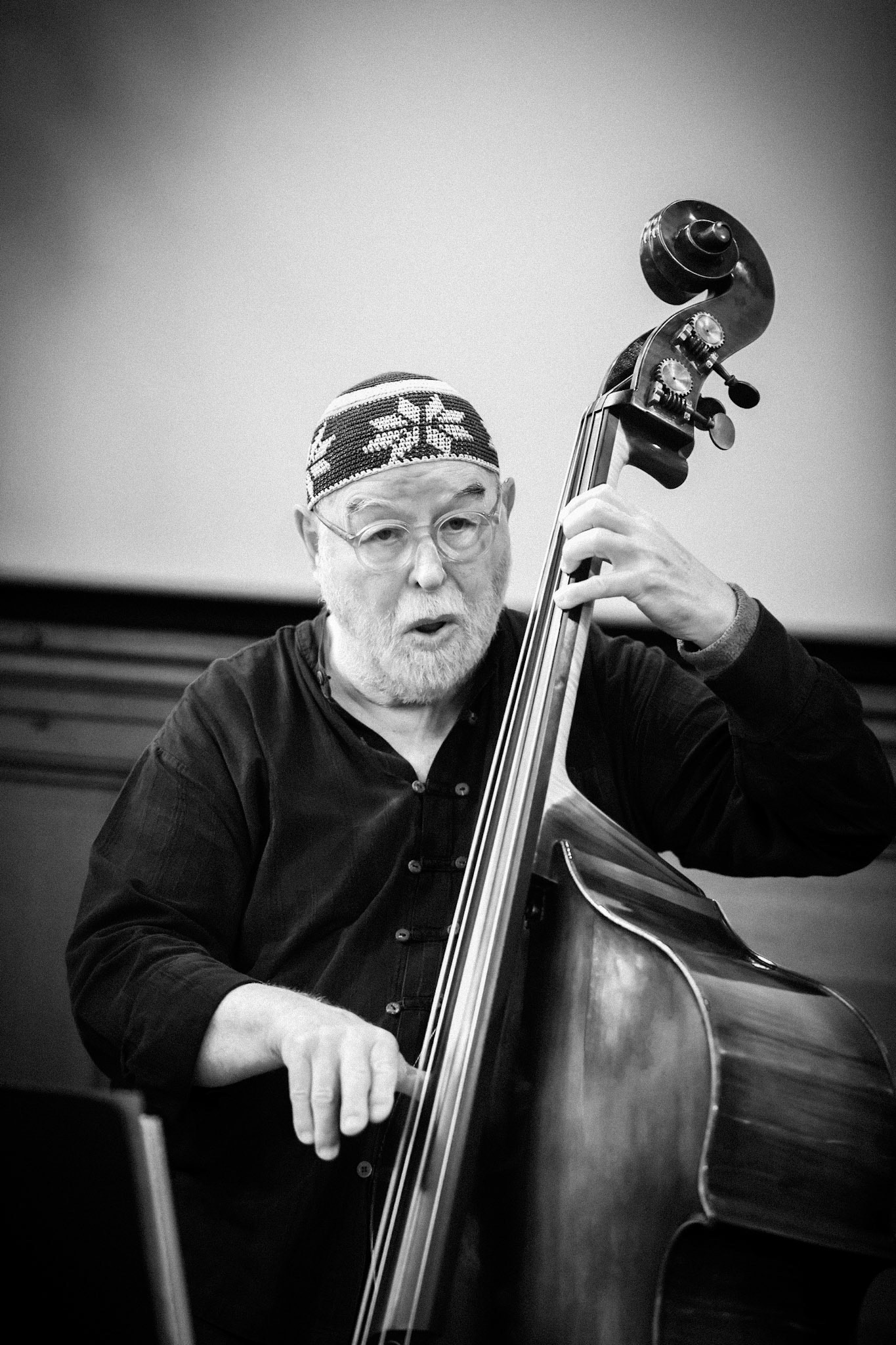 Henri Texier Trio, Festival Jazz Saint-Germain-des-Prés - Paris , Maison de l'Océan - Grand amphithéâtre, 19 mai 2022