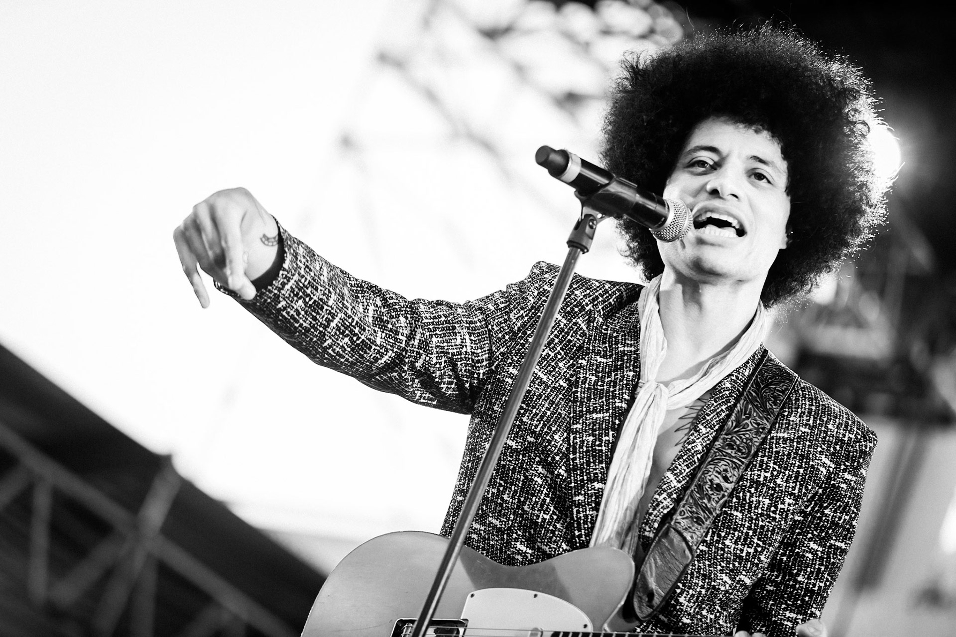 Jose James, La Défense Jazz Festival, Parvis de la Défense, 30 mai 2019