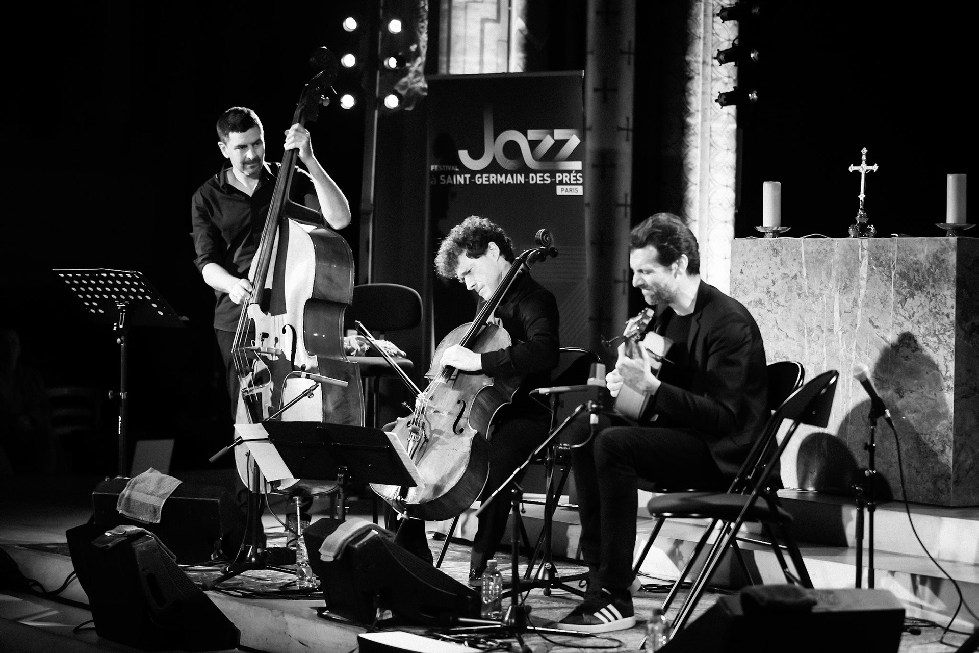 Loco Cello Feat Emile Parisien, Festival Jazz à Saint-Germain-des-Prés - Paris, Eglise Saint-Germain-des-Prés