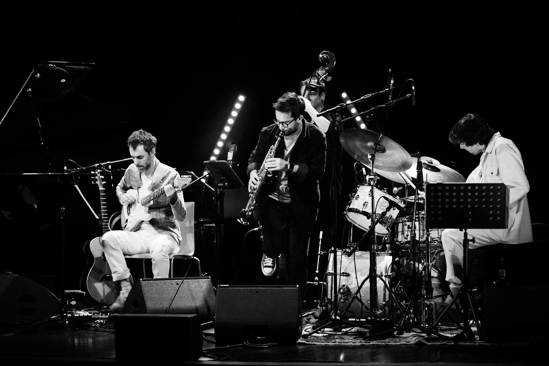 Gautier Garrigue Quartet feat Emile Parisien, Festival Jazz à Saint-Germain-des-Prés - Paris, Théâtre de l'Alliance Française