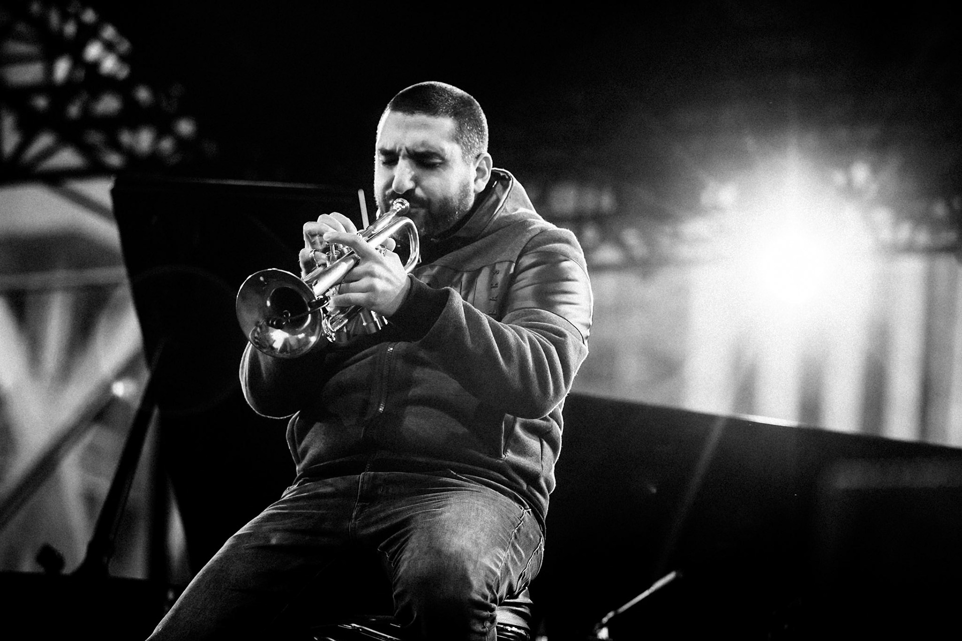 Ibrahim Maalouf avec François Delporte, La Défense Jazz Festival, Parvis de la Défense, 26 septembre 2020