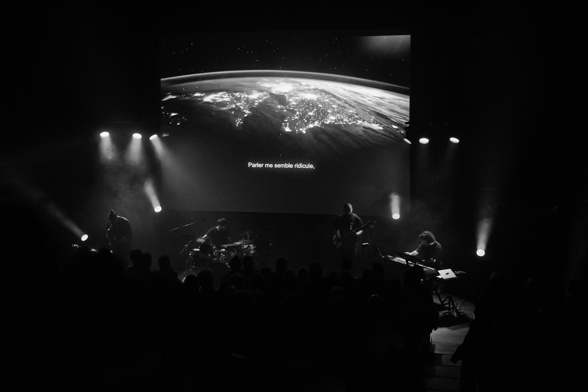 Guillaume Perret Quartet, Festival Jazz à Saint-Germain-des-Prés - Paris, grand amphithéâtre de la Maison de l'Océan