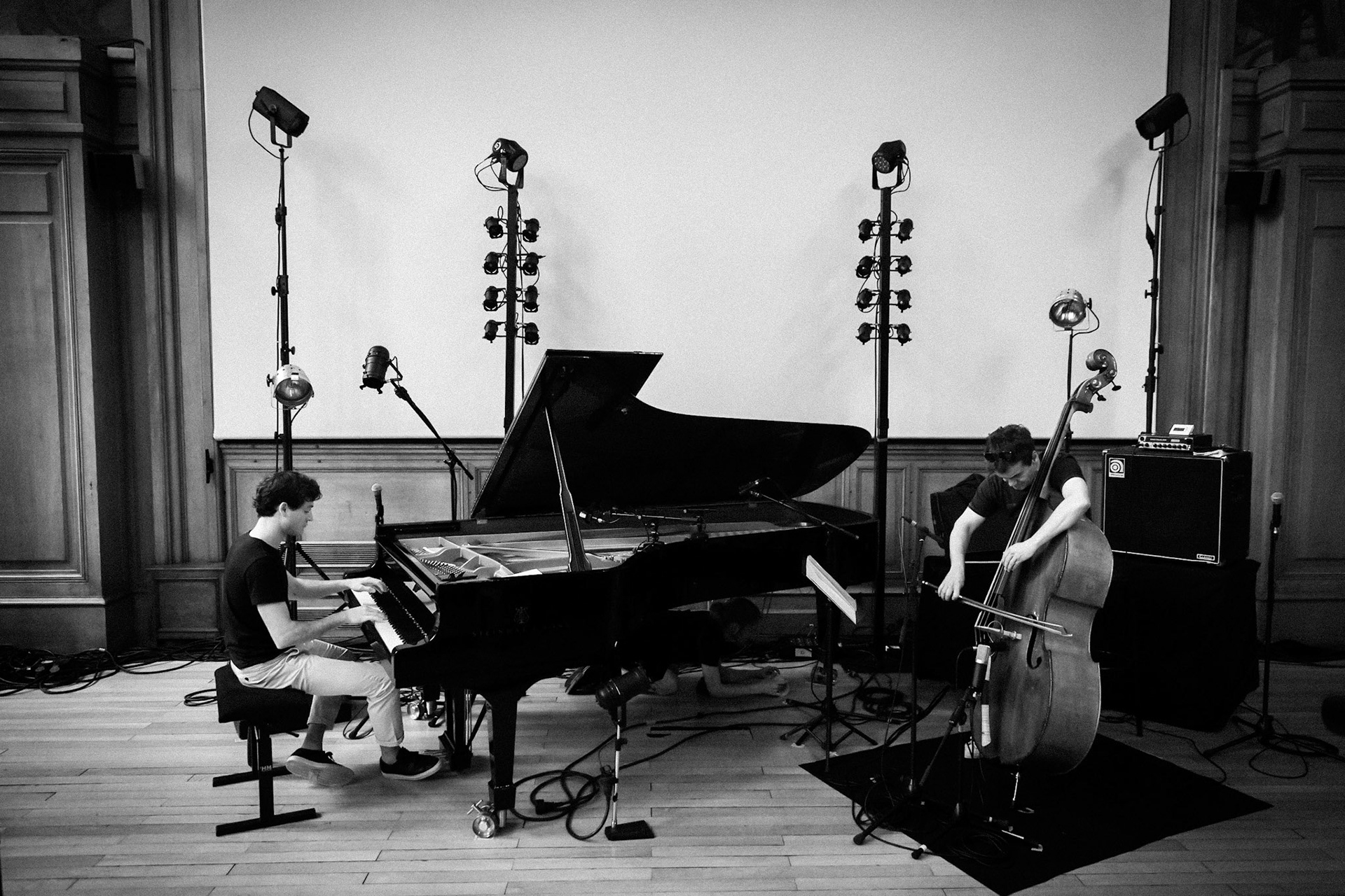 Thomas Enhco &amp; Stéphane Kerecki, Festival Jazz Saint-Germain-des-Prés - Paris , Maison de l'Océan - Grand amphithéâtre, 20 mai 2022