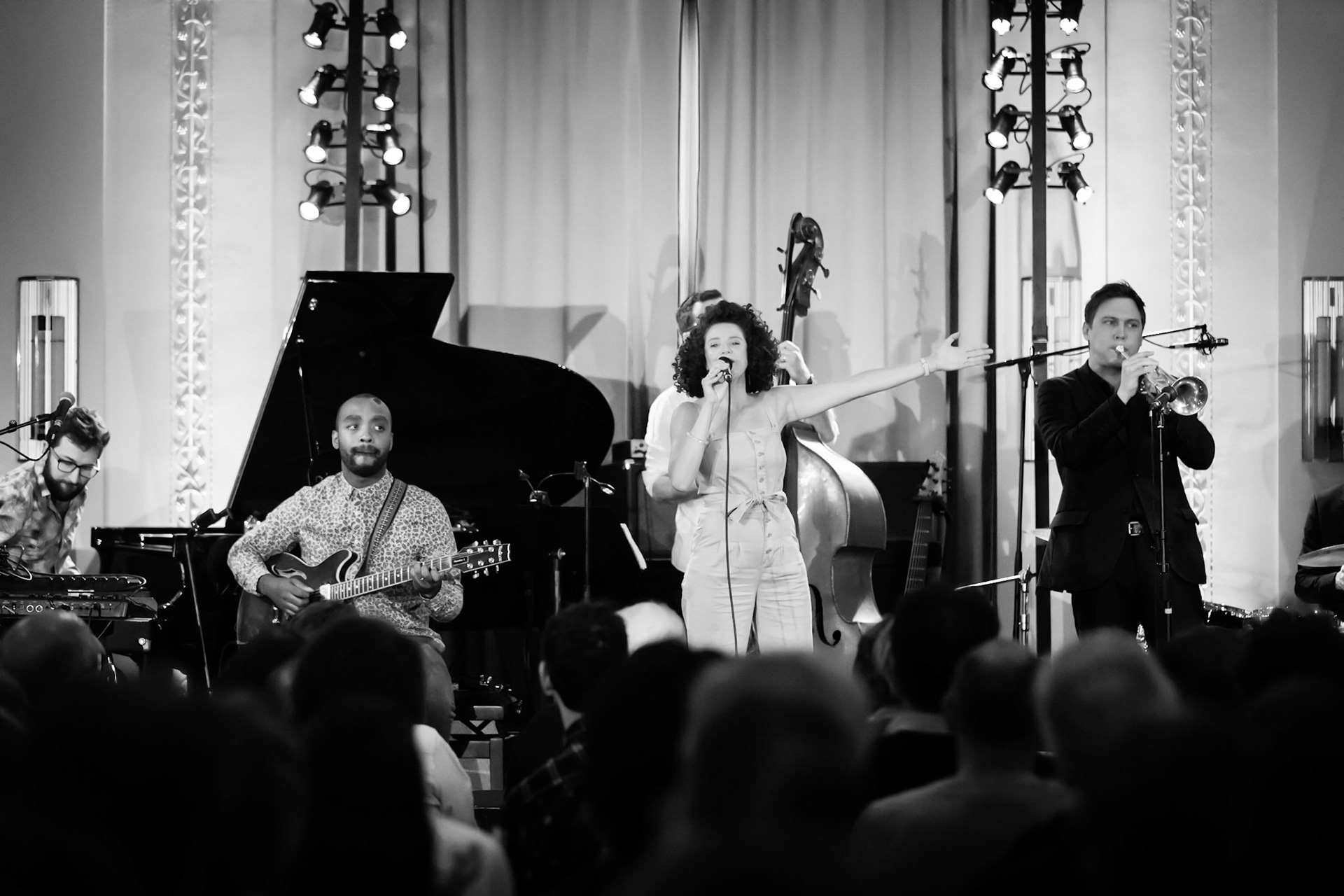 Cyrille Aimée, Festival Jazz Saint-Germain-des-Prés - Paris , Hôtel Lutetia - Salon Cristal, 20 mai 2019