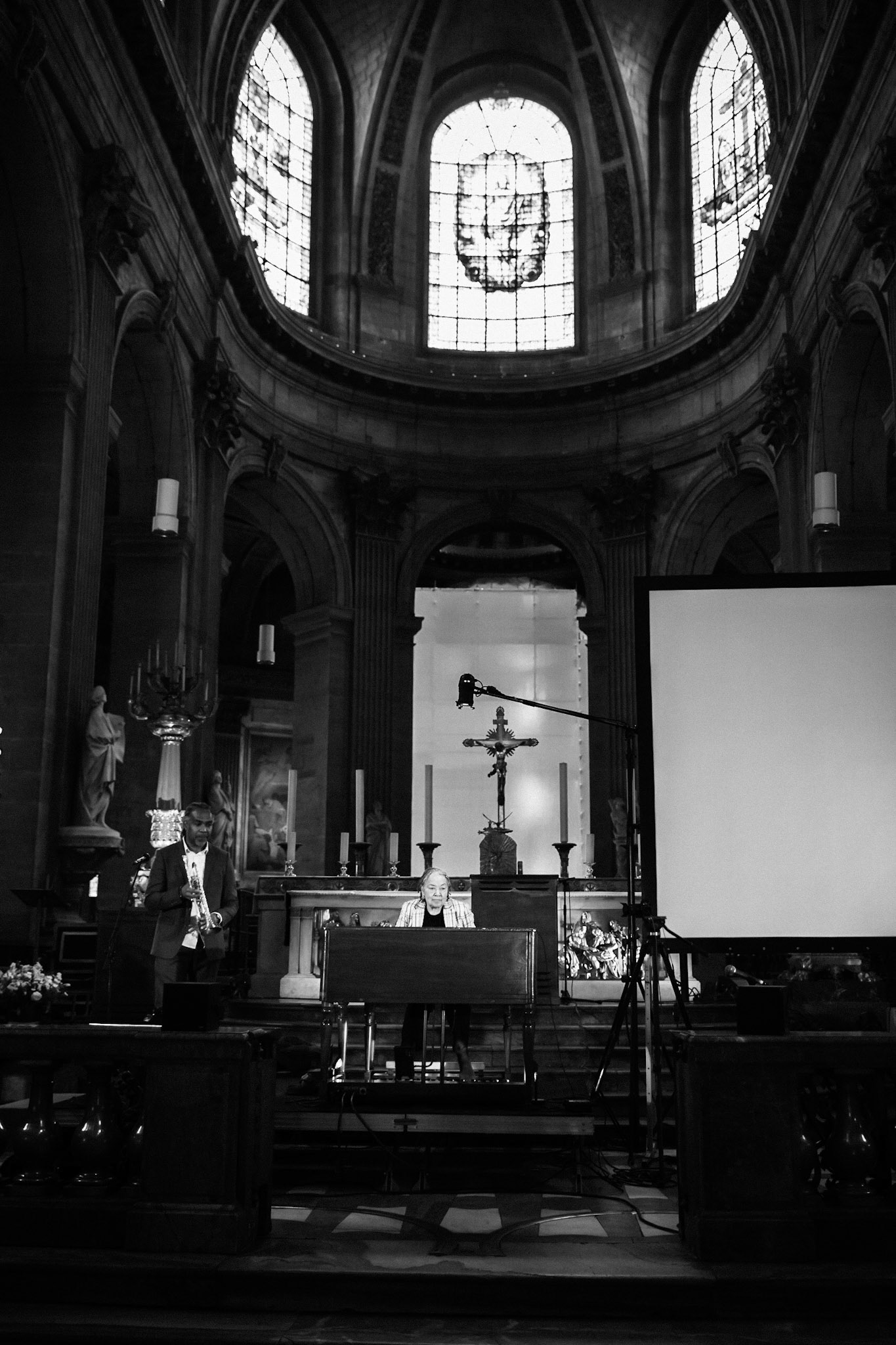 Rhoda Scott &amp; Sophie-Véronique Cauchefer-Choplin, Festival Jazz à Saint-Germain-des-Prés - Paris, Eglise Saint-Sulpice