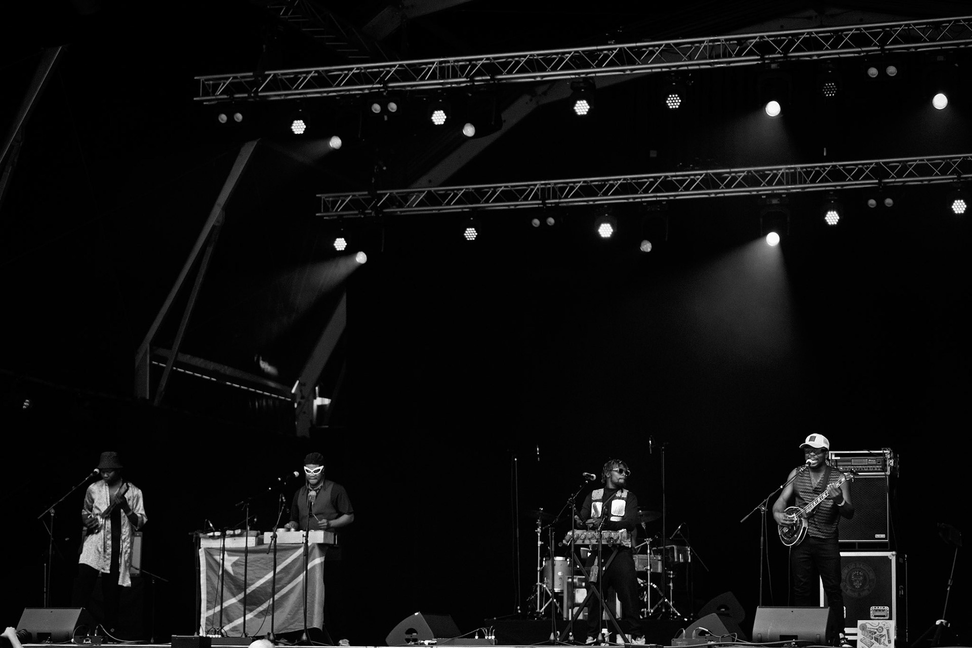 Kin'Gongolo Kiniata, La Défense Jazz Festival, Parvis de la Défense, 27 juin 2025