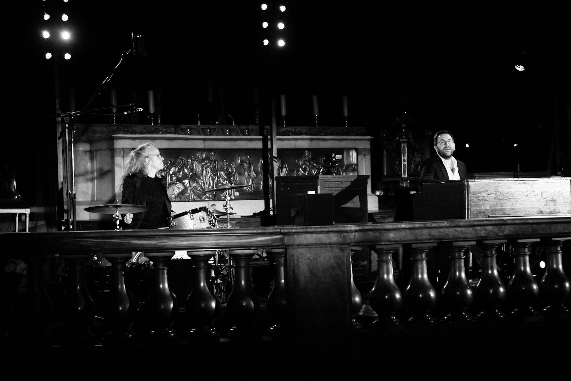 Sophie-Véronique Cauchefer-Choplin &amp; Laurent Coulondre, Festival Jazz à Saint-Germain-des-Prés - Paris, Eglise Saint-Sulpice