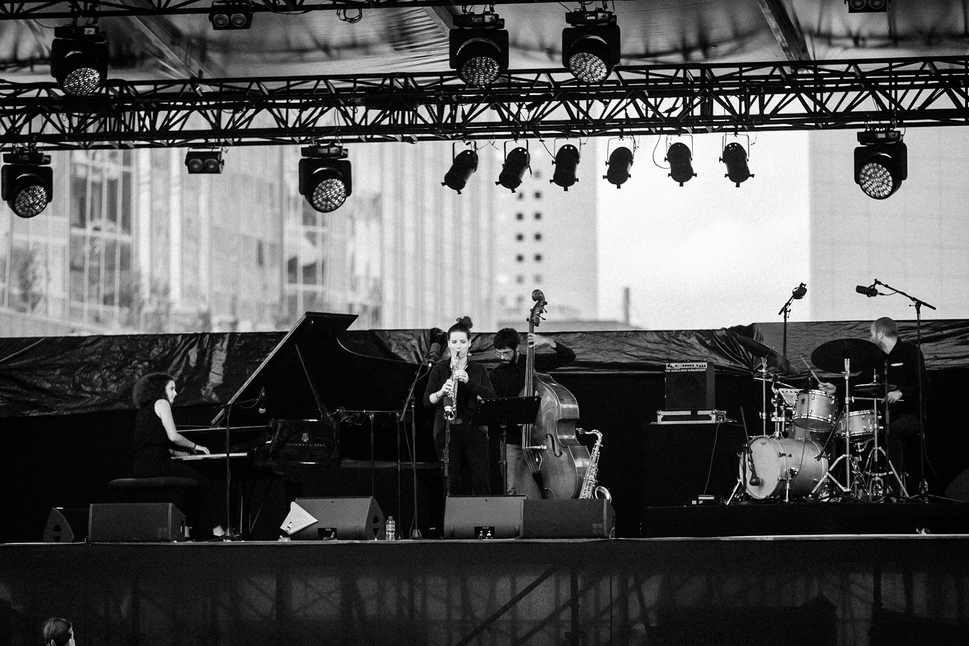 Nefertiti Quartet, La Défense Jazz Festival, Parvis de la Défense, 24 septembre 2020