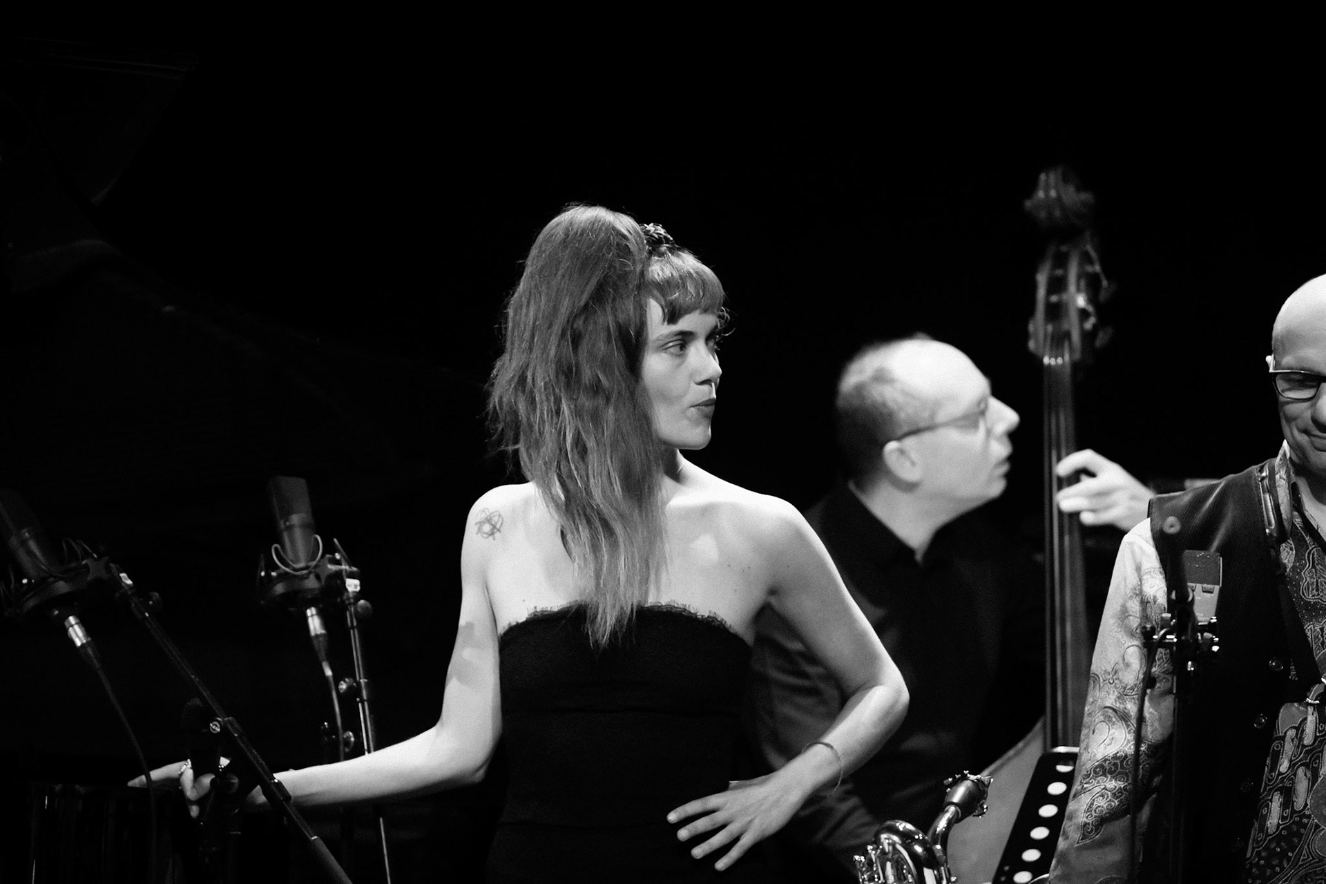 Leïla Olivesi Octet, special guest Camille Berthault, Festival Jazz à Saint-Germain-des-Prés - Paris, Théâtre de l'Alliance Française