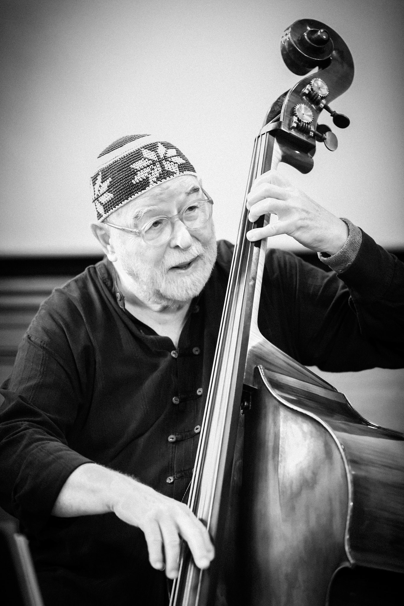 Henri Texier Trio, Festival Jazz Saint-Germain-des-Prés - Paris , Maison de l'Océan - Grand amphithéâtre, 19 mai 2022