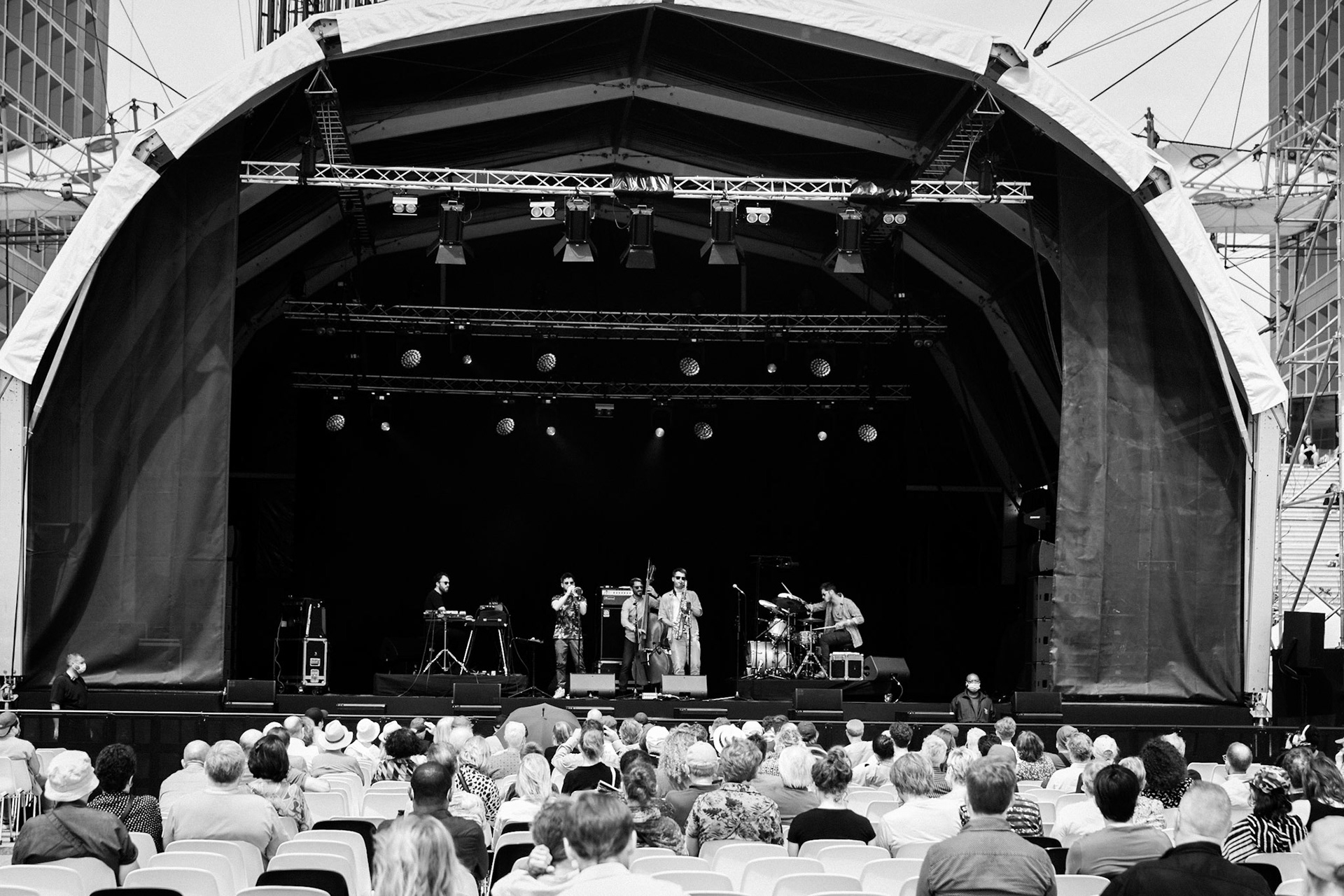 Léon Phal, La Défense Jazz Festival, Parvis de la Défense, 21 juin 2021