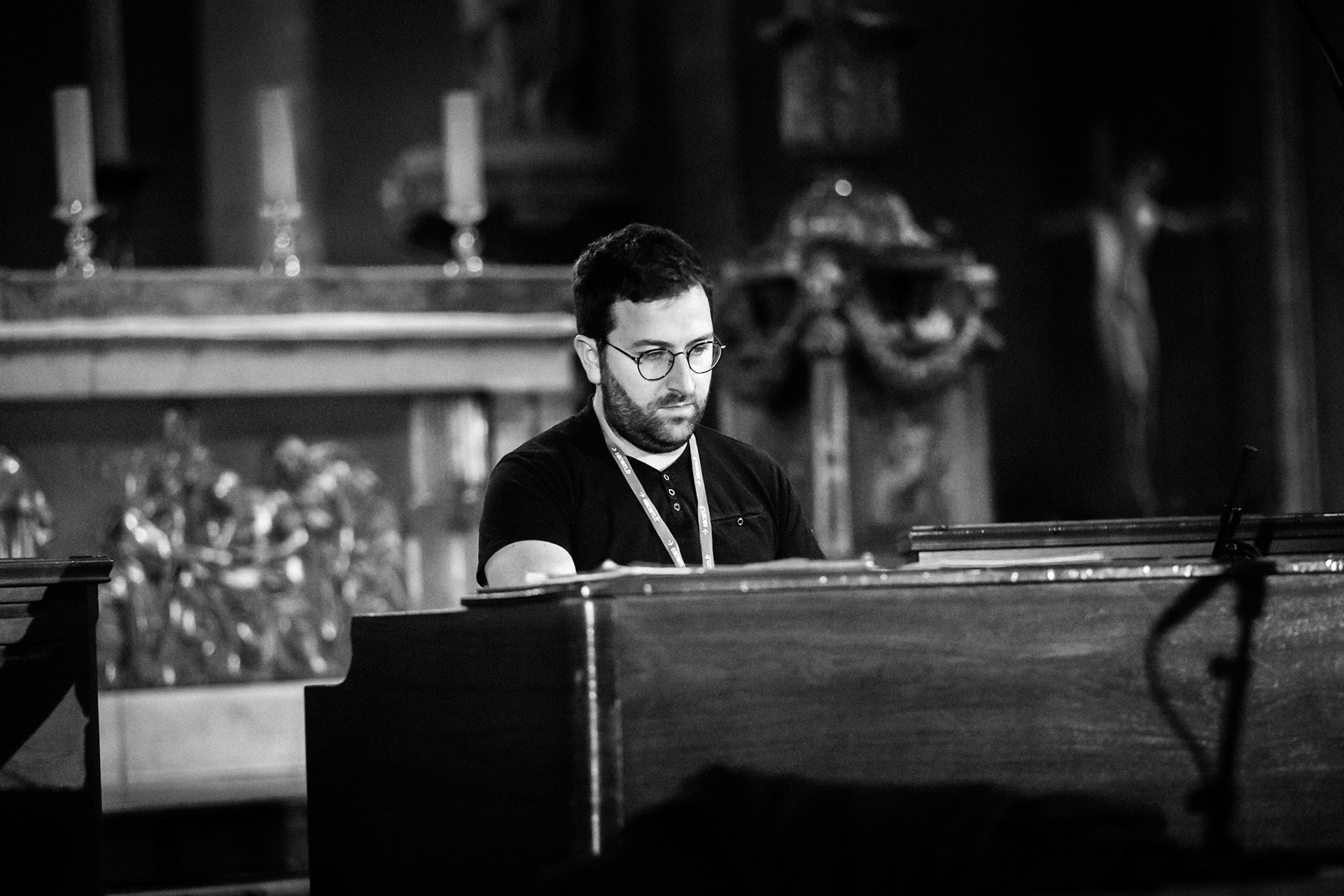 Sophie-Véronique Cauchefer-Choplin &amp; Laurent Coulondre, Festival Jazz à Saint-Germain-des-Prés - Paris, Eglise Saint-Sulpice