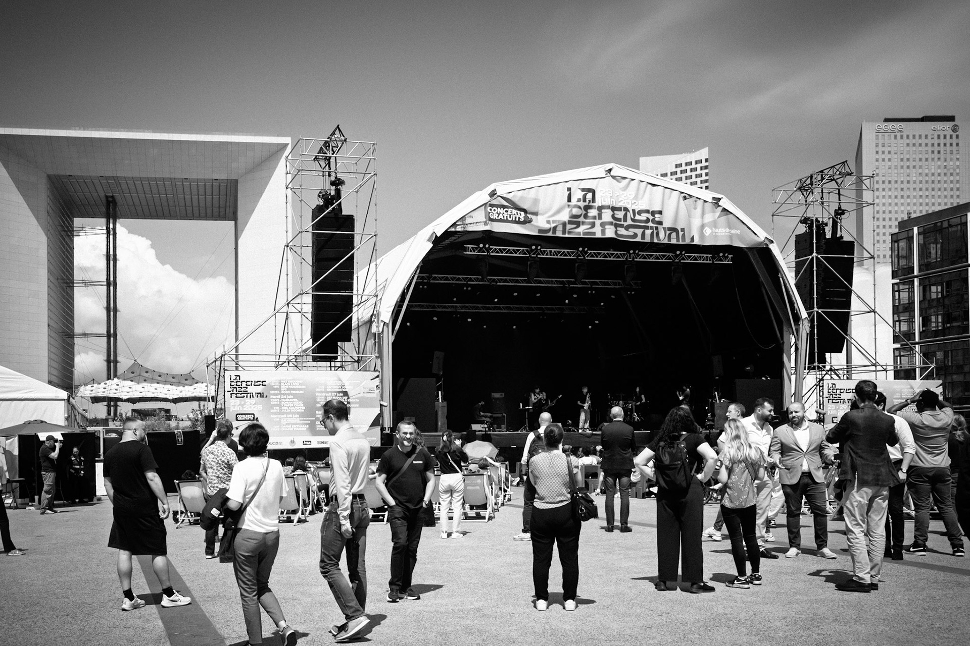 Moustik Haterz, La Défense Jazz Festival, Parvis de la Défense, 26 juin 2025