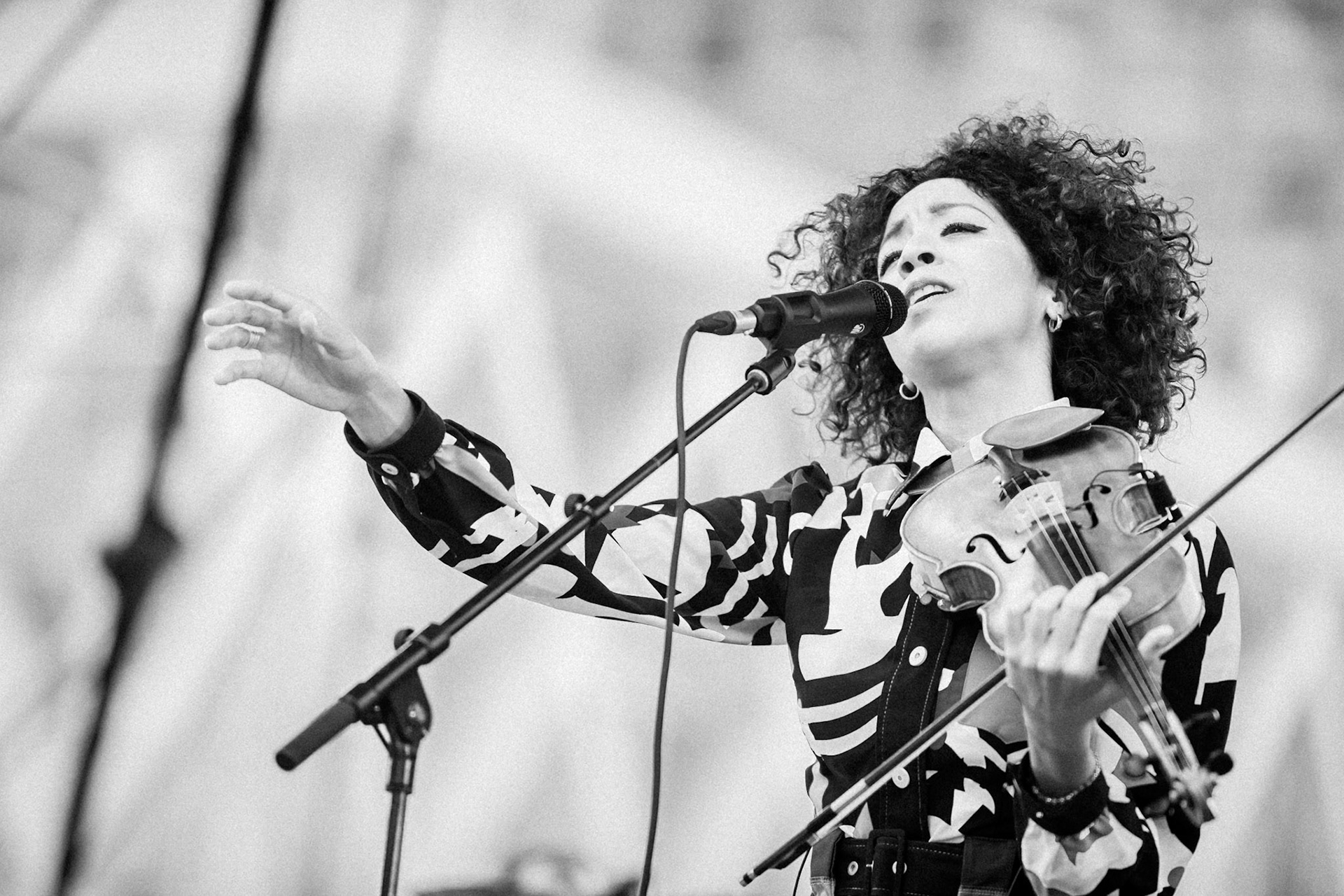 Ylian Cañizares, La Défense Jazz Festival, Parvis de la Défense, 23 septembre 2020