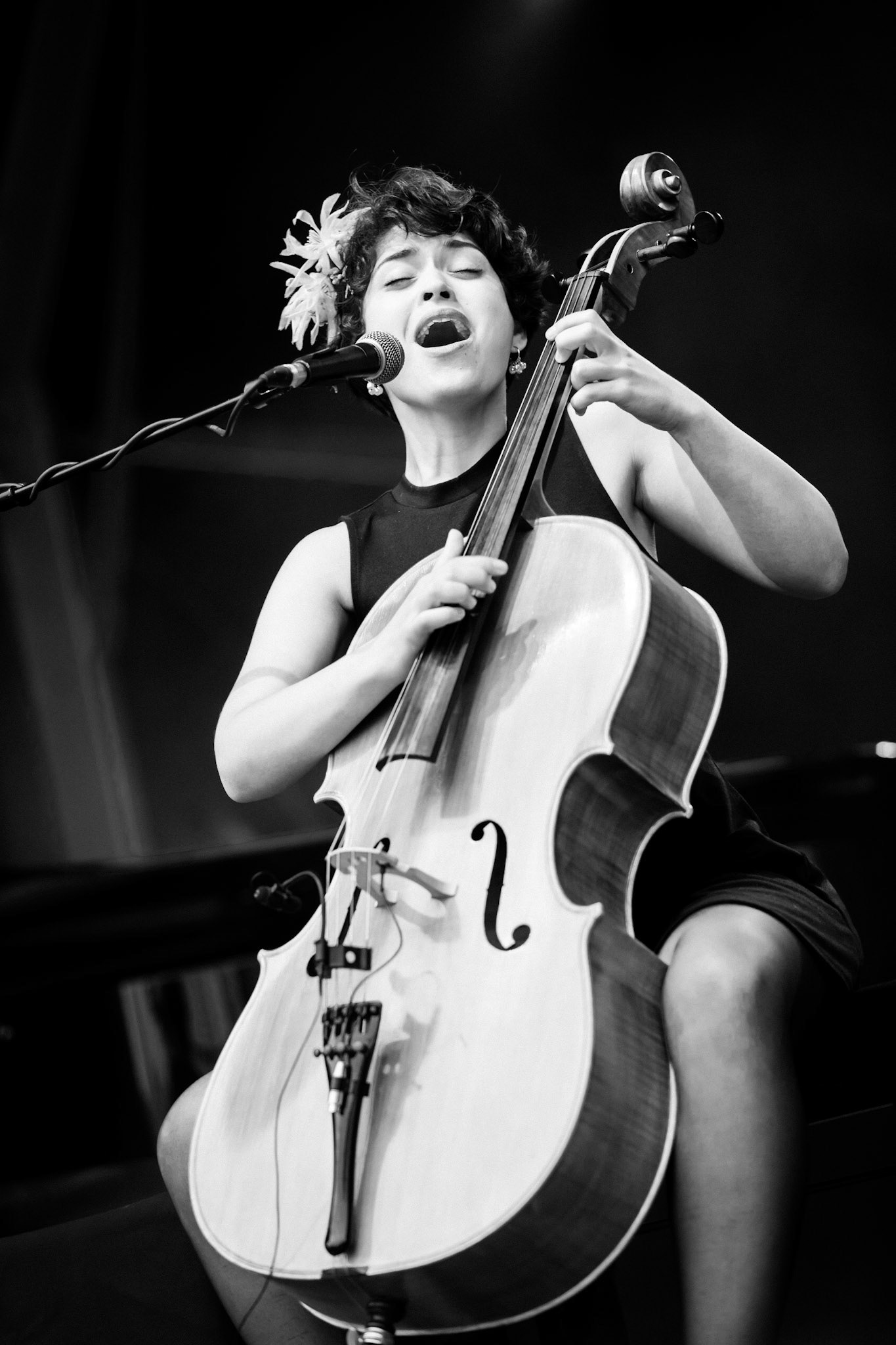 Ana Carla Maza, La Défense Jazz Festival, Parvis de la Défense, 26 juin 2021