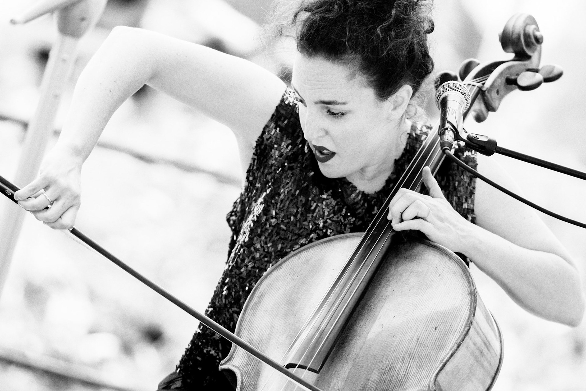 Maya Belsitzman & Matan Ephrat - Paris Jazz Festival - Barge à jazz - Parc Floral de Paris - 28 juin 2015