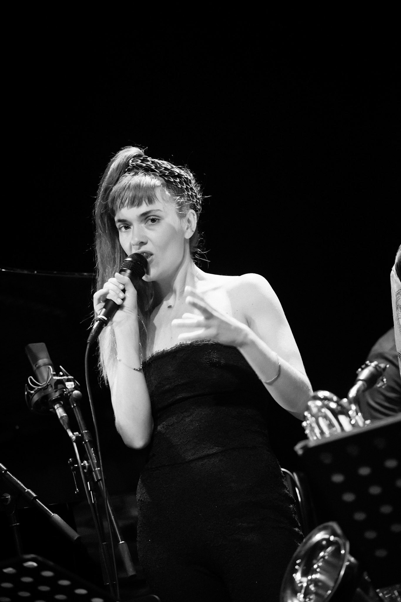 Leïla Olivesi Octet, special guest Camille Berthault, Festival Jazz à Saint-Germain-des-Prés - Paris, Théâtre de l'Alliance Française