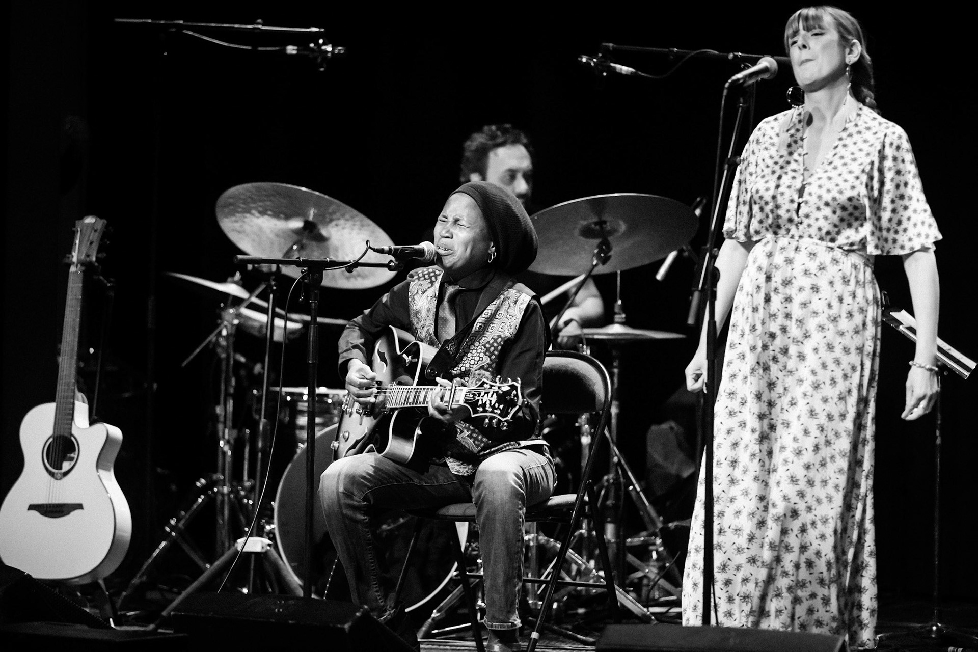 Sarah Lenka invite Marion Rampal, Naïssam Jalal &amp; Nalia M. King, Festival Jazz à Saint-Germain-des-Prés - Paris, Théâtre de l'Alliance Française