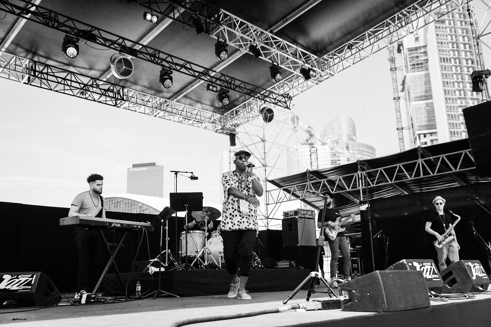 Raashan Ahmad, La Défense Jazz Festival, Parvis de la Défense, 24 mai 2019