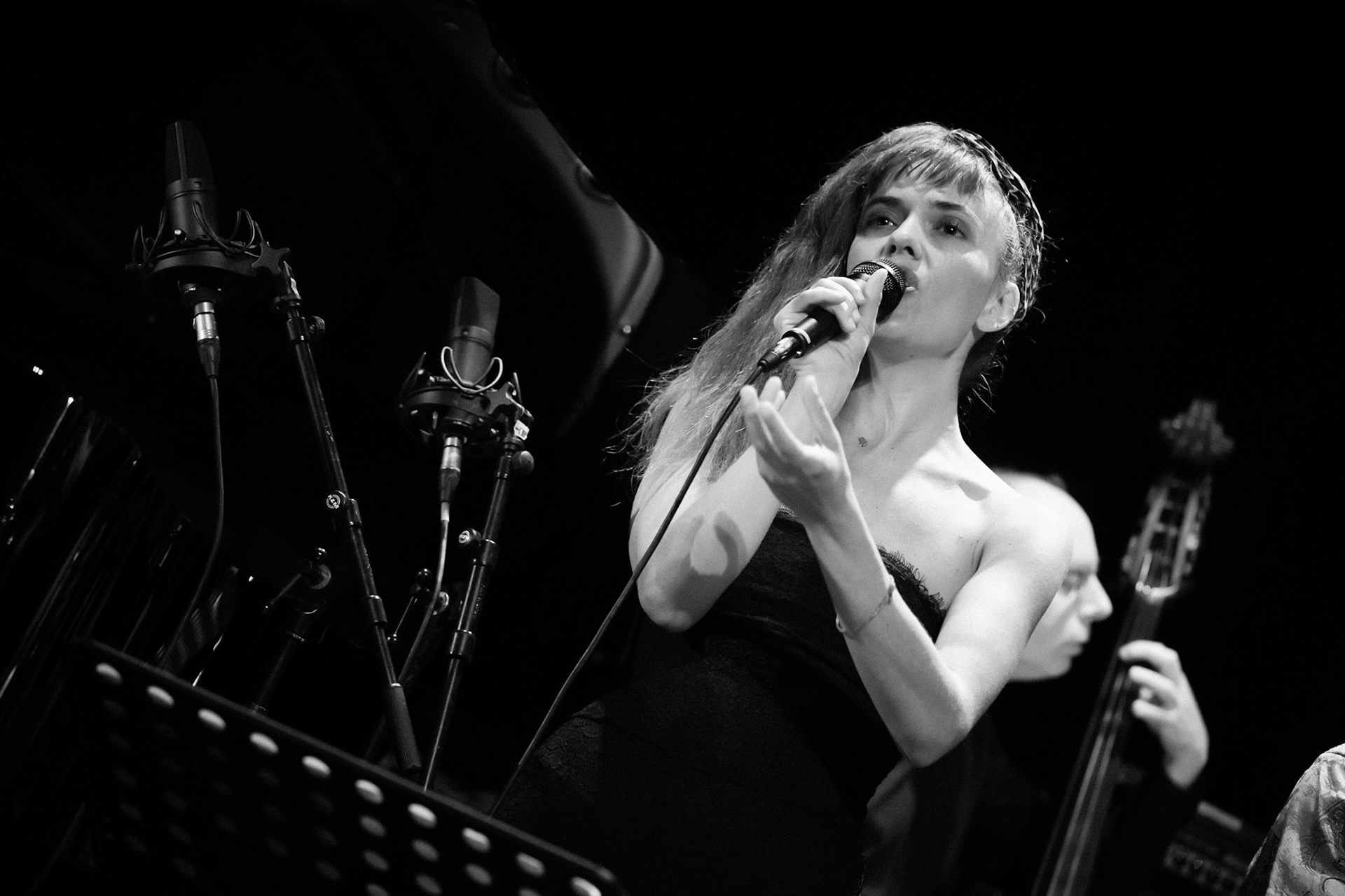 Leïla Olivesi Octet, special guest Camille Berthault, Festival Jazz à Saint-Germain-des-Prés - Paris, Théâtre de l'Alliance Française