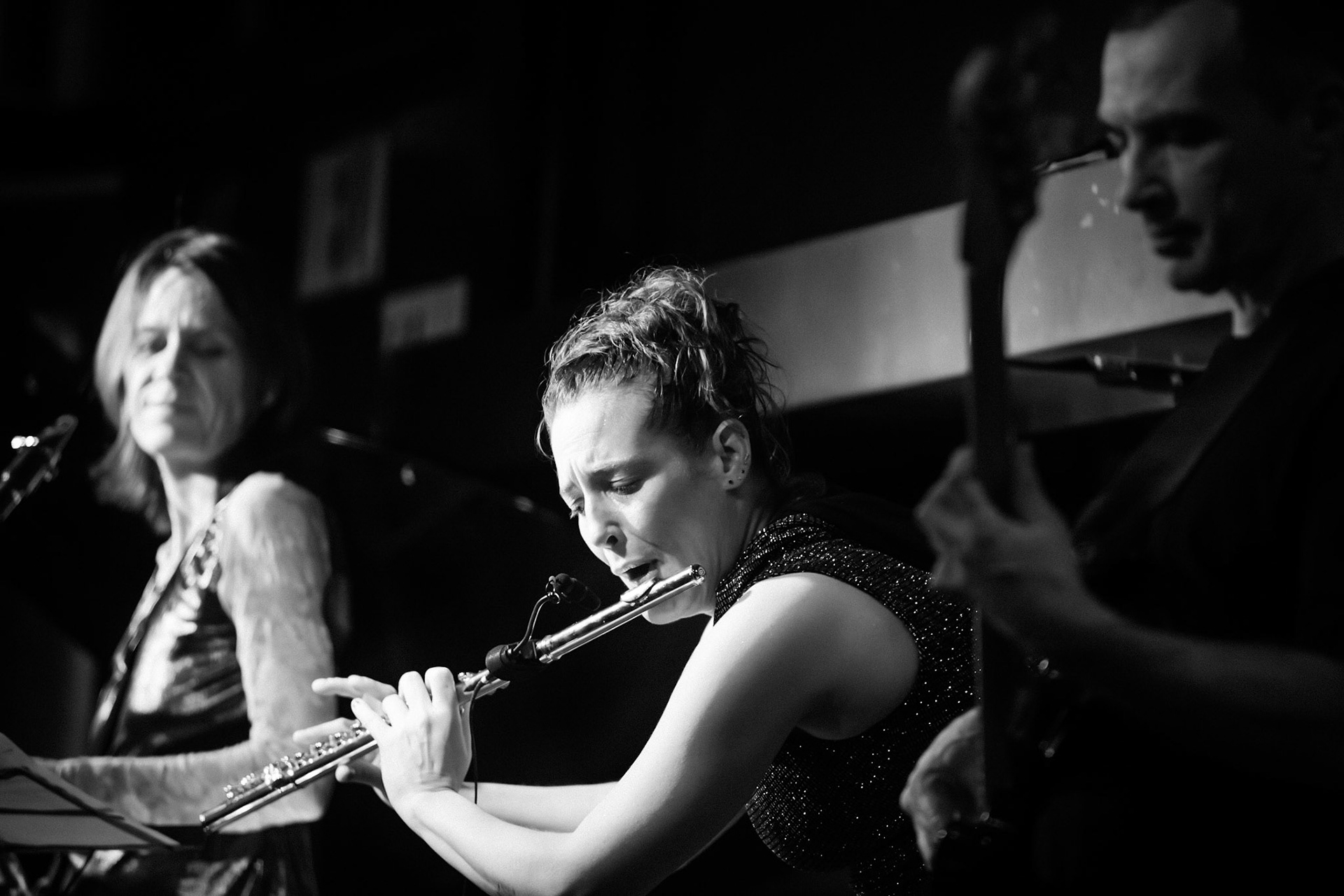 Ludivine Issambourg Quartet &amp; guest Céline Bonacina, Festival Jazz à Saint-Germain-des-Prés - Paris, Péniche Le Son de la Terre