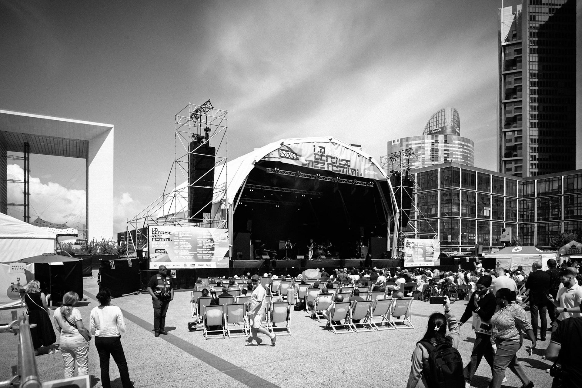 Moustik Haterz, La Défense Jazz Festival, Parvis de la Défense, 26 juin 2025