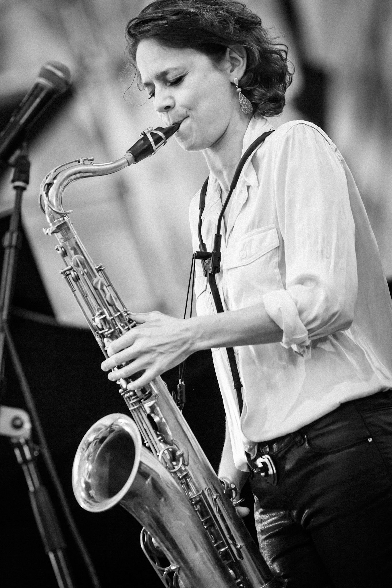 Sophie Alour invite Abdallah Abozekry, La Défense Jazz Festival, Parvis de la Défense, 23 septembre 2020