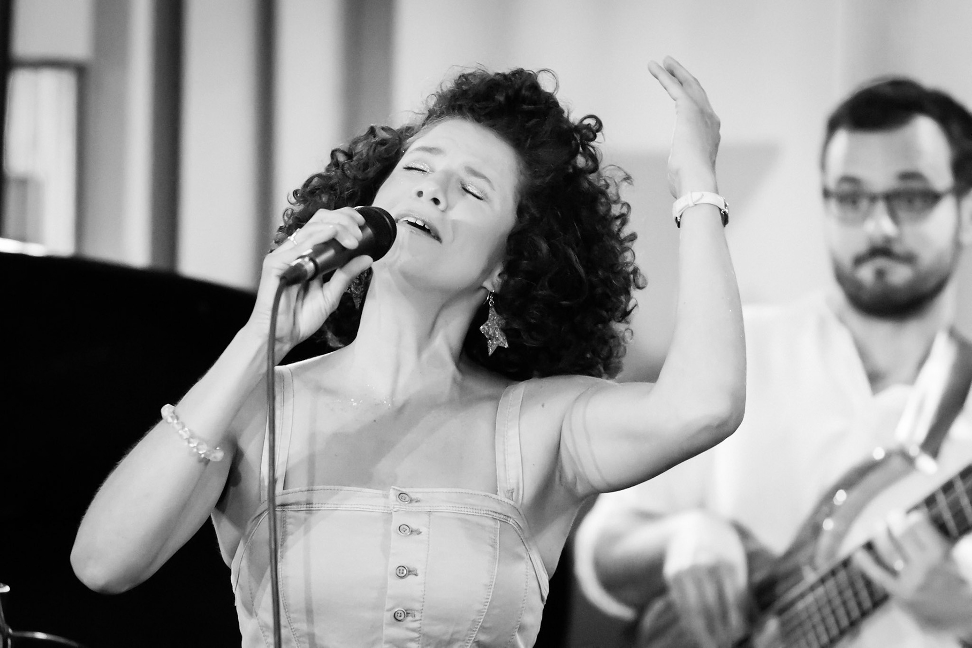 Cyrille Aimée, Festival Jazz Saint-Germain-des-Prés - Paris , Hôtel Lutetia - Salon Cristal, 20 mai 2019