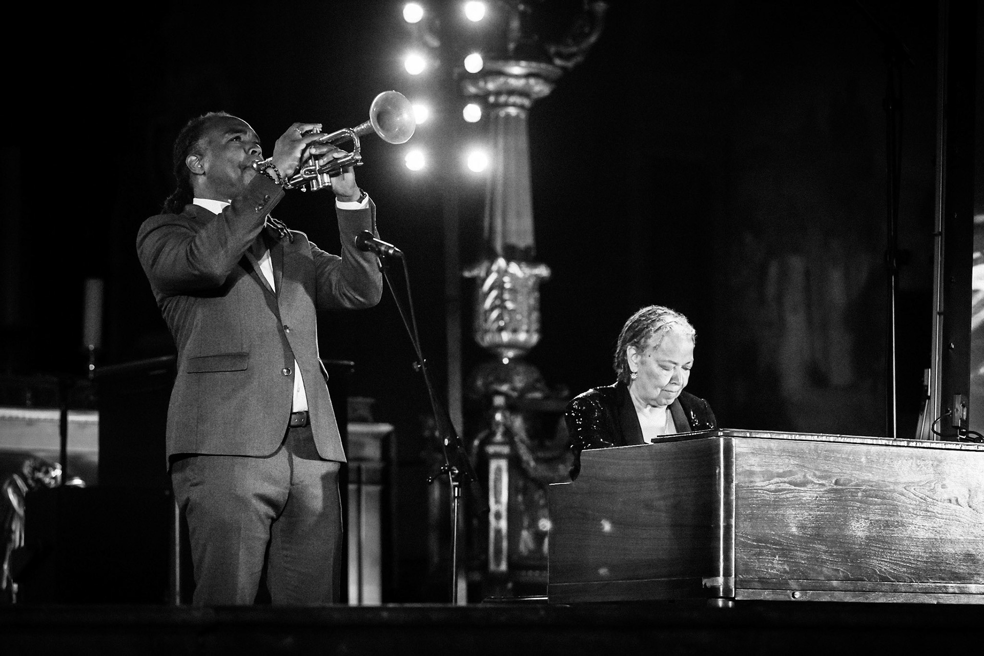 Rhoda Scott &amp; Sophie-Véronique Cauchefer-Choplin, Festival Jazz à Saint-Germain-des-Prés - Paris, Eglise Saint-Sulpice