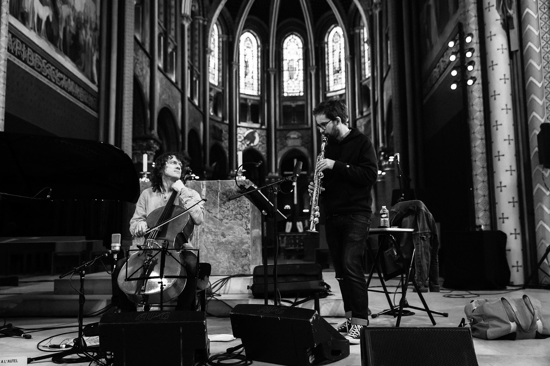 Trio Herman - Salque - Parisien, Festival Jazz Saint-Germain-des-Prés - Paris , Eglise Saint-Germain-des-Prés, 21 mai 2019