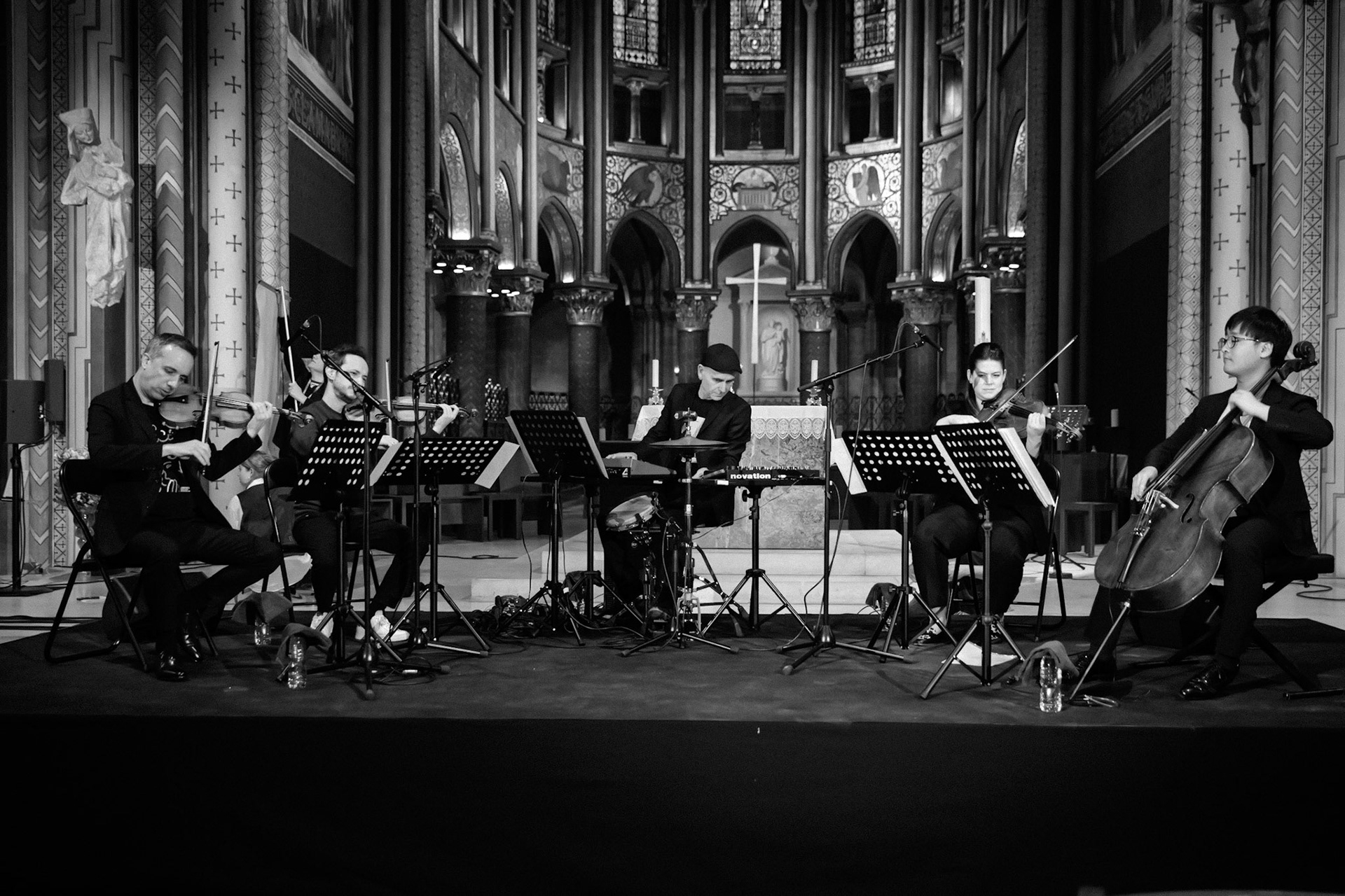 Quatuor Ebène &amp; Xavier Tribolet, Festival Jazz à Saint-Germain-des-Prés - Paris, Eglise Saint-Germain-des-Prés