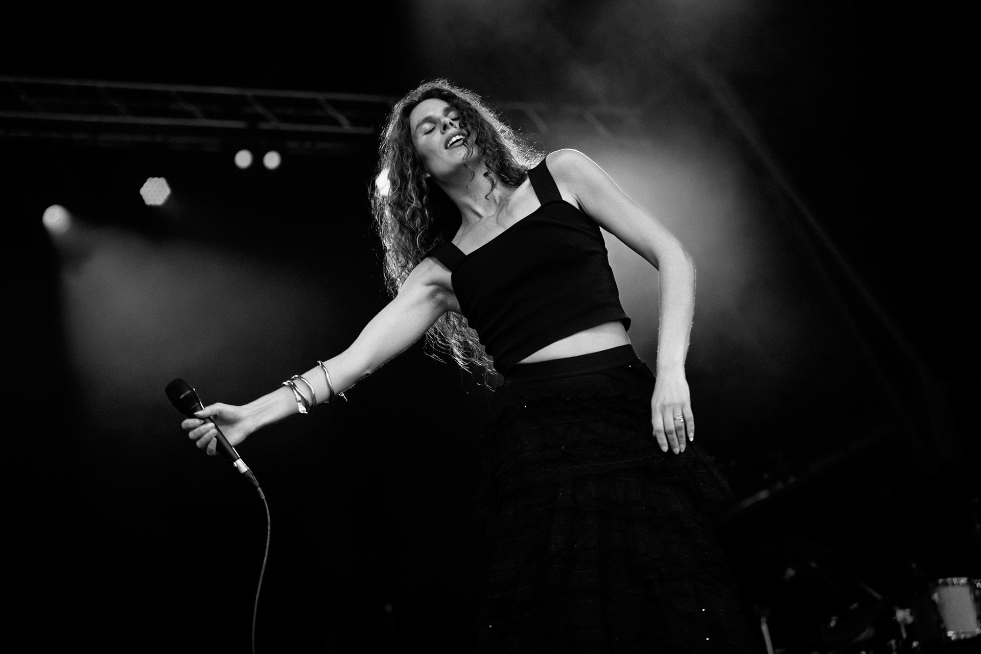 Dafné Kritharas, La Défense Jazz Festival, Parvis de la Défense, 25 juin 2025