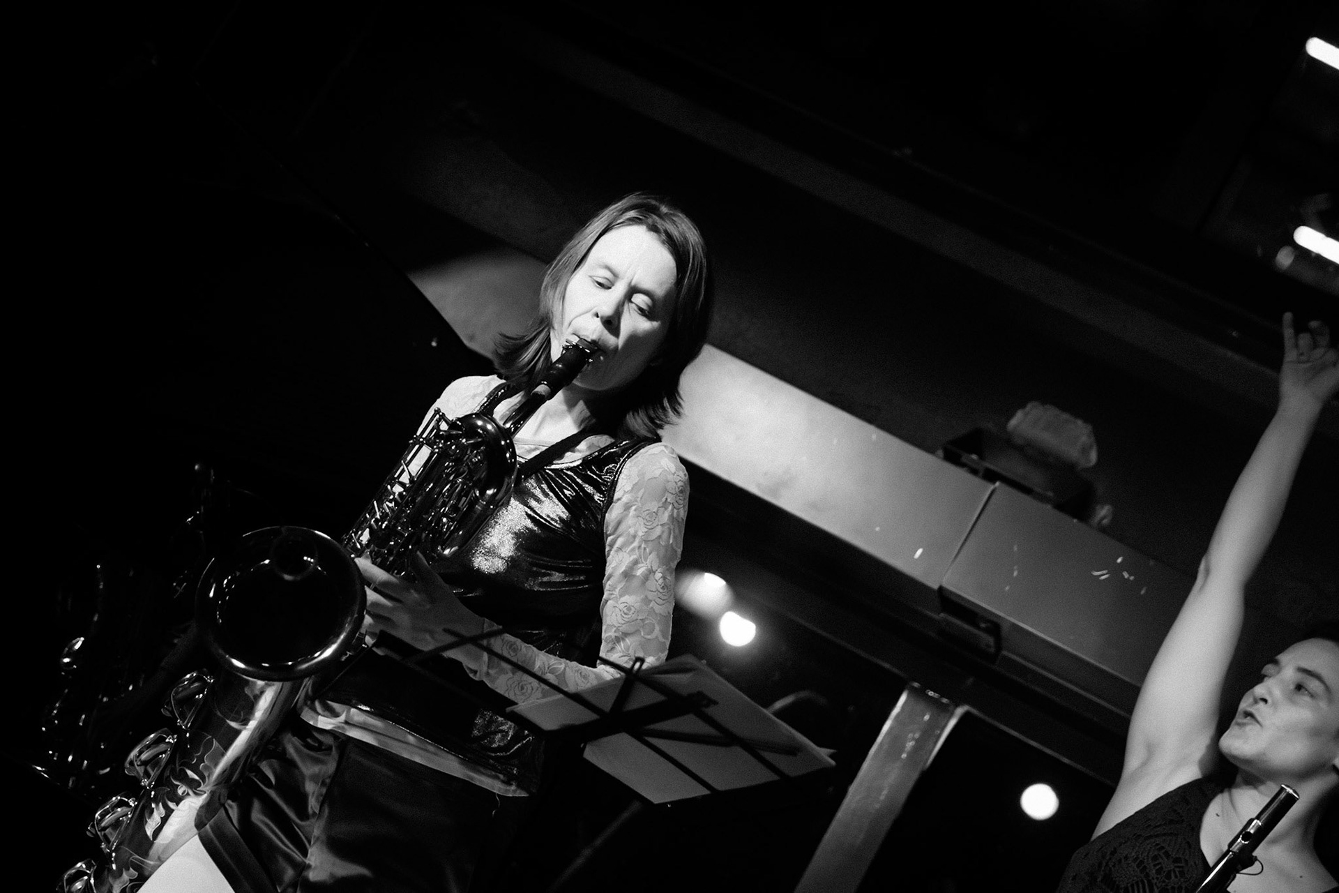 Ludivine Issambourg Quartet &amp; guest Céline Bonacina, Festival Jazz à Saint-Germain-des-Prés - Paris, Péniche Le Son de la Terre