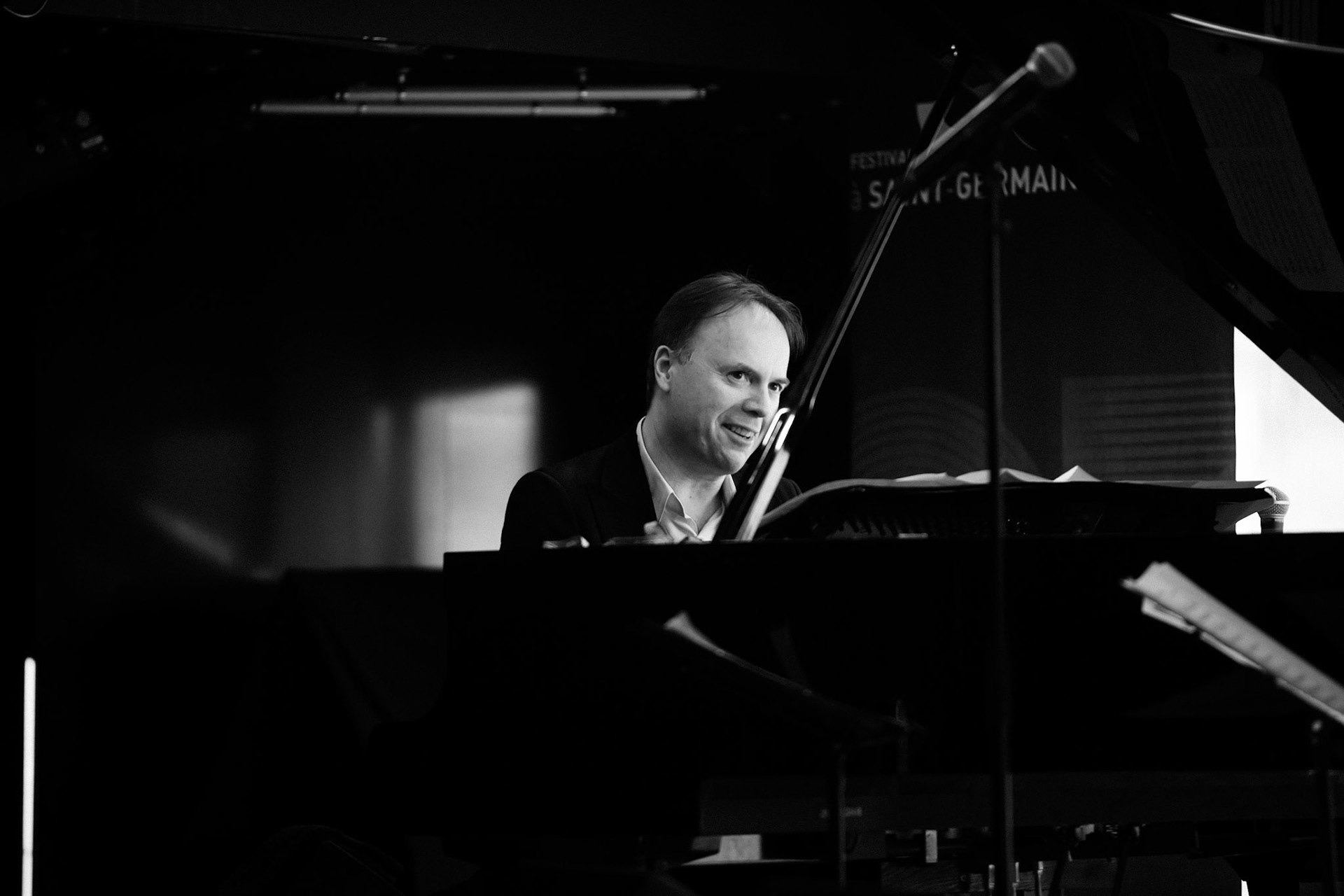 Laurent Courthaliac trio, guests Hugh Coltman &amp; Krysrle Warren, Festival Jazz à Saint-Germain-des-Prés - Paris, Péniche Le Son de la Terre
