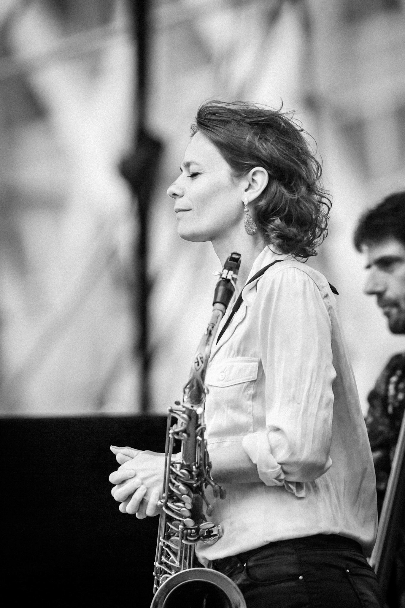 Sophie Alour invite Abdallah Abozekry, La Défense Jazz Festival, Parvis de la Défense, 23 septembre 2020