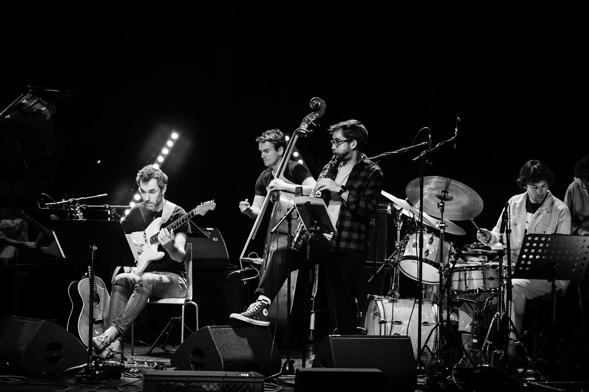 Gautier Garrigue Quartet feat Emile Parisien, Festival Jazz à Saint-Germain-des-Prés - Paris, Théâtre de l'Alliance Française