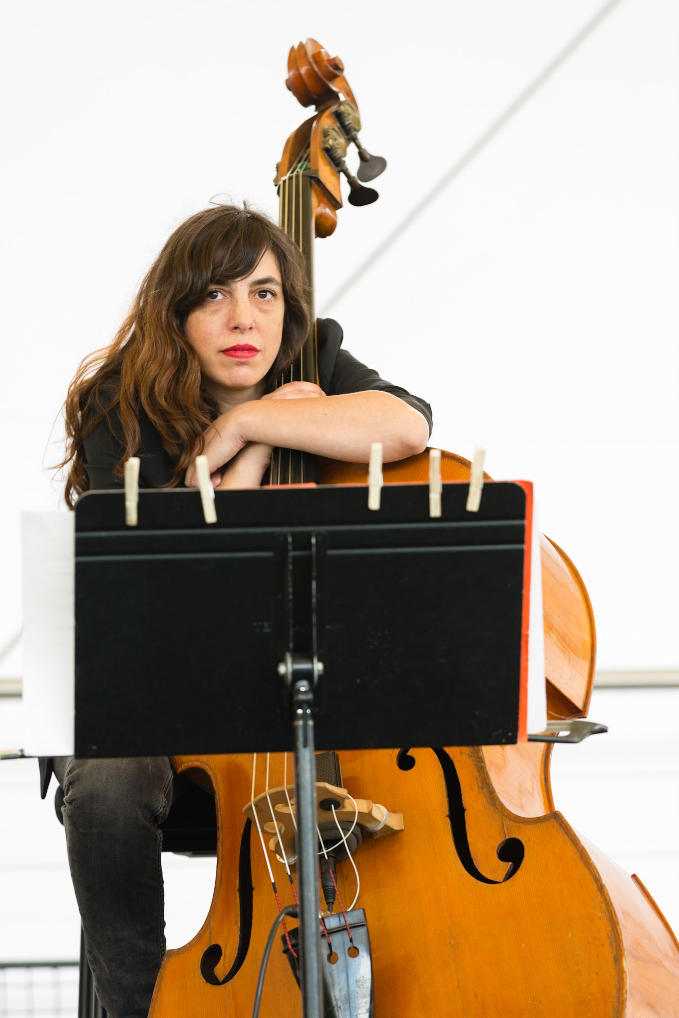 Nhaoul' Sarah Mucia & Kamilya Jubran - Paris Jazz Festival - Espace Delta - Parc Floral de Paris, 14 juin 2014