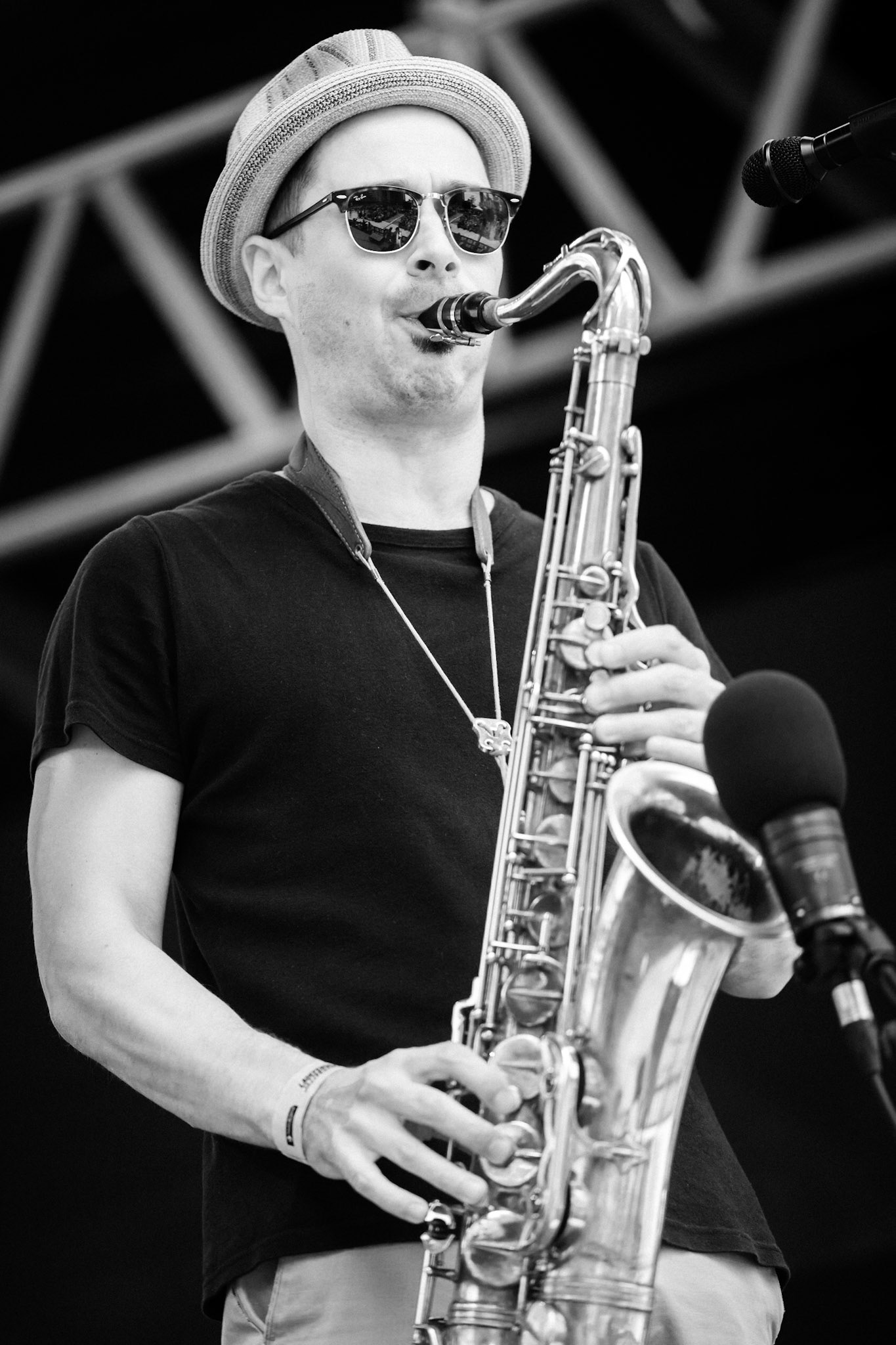 Raashan Ahmad, La Défense Jazz Festival, Parvis de la Défense, 24 mai 2019