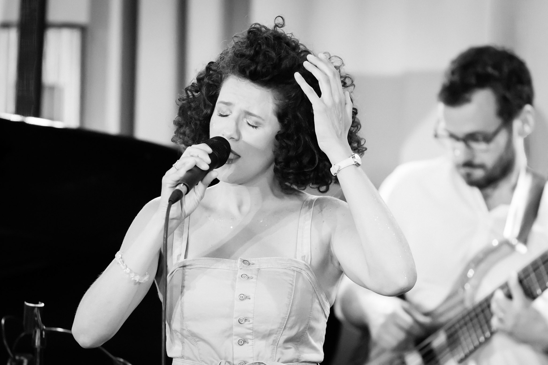 Cyrille Aimée, Festival Jazz Saint-Germain-des-Prés - Paris , Hôtel Lutetia - Salon Cristal, 20 mai 2019