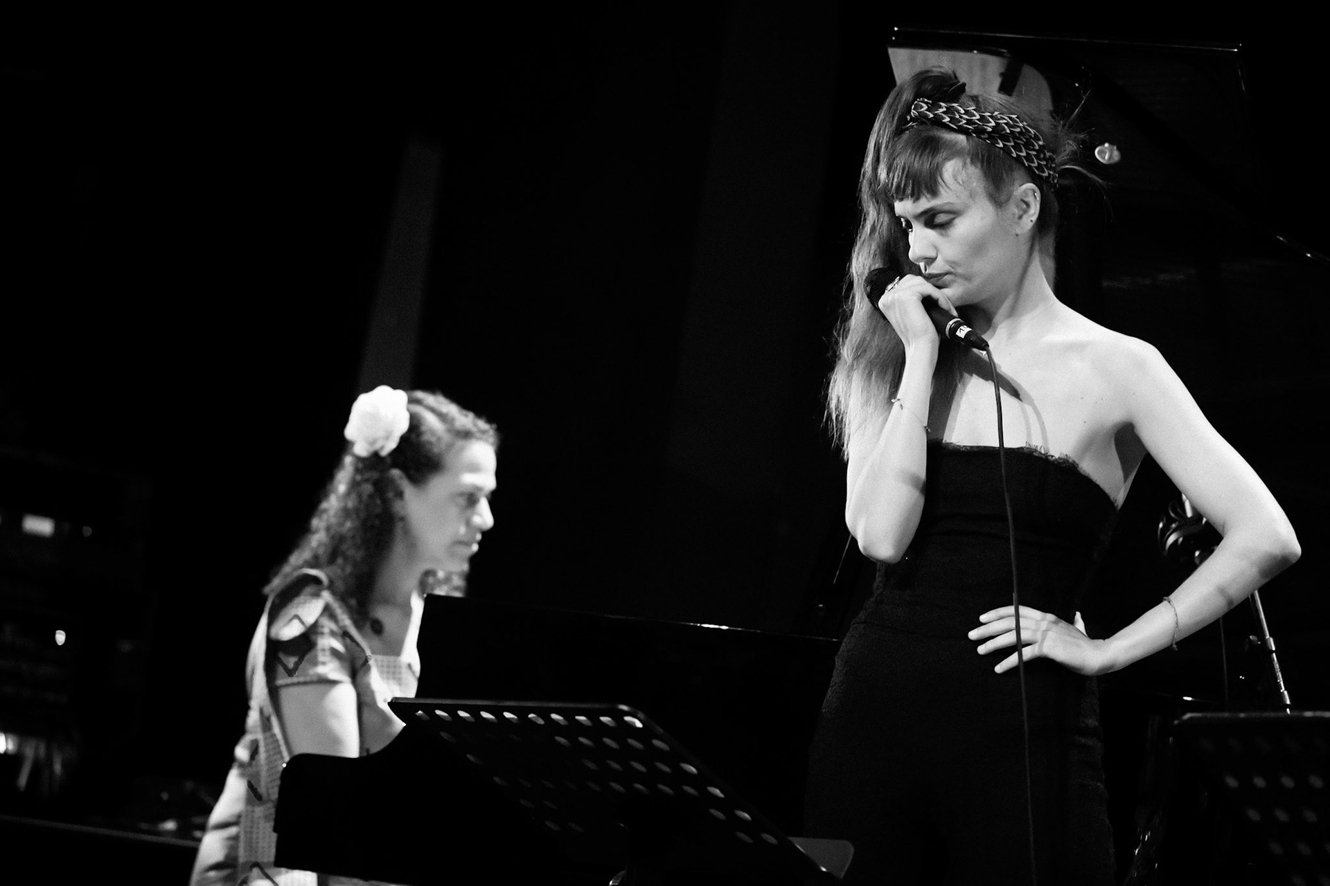 Leïla Olivesi Octet, special guest Camille Berthault, Festival Jazz à Saint-Germain-des-Prés - Paris, Théâtre de l'Alliance Française