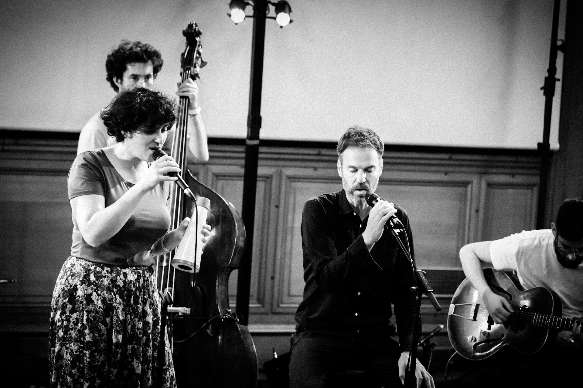 Marion Rampal "Tissé" feat Naïssam Jalal &amp; Piers Faccini, Festival Jazz Saint-Germain-des-Prés - Paris , Maison de l'Océan - Grand amphithéâtre, 18 mai 2022