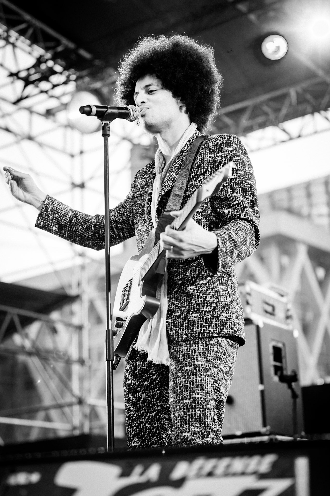 Jose James, La Défense Jazz Festival, Parvis de la Défense, 30 mai 2019